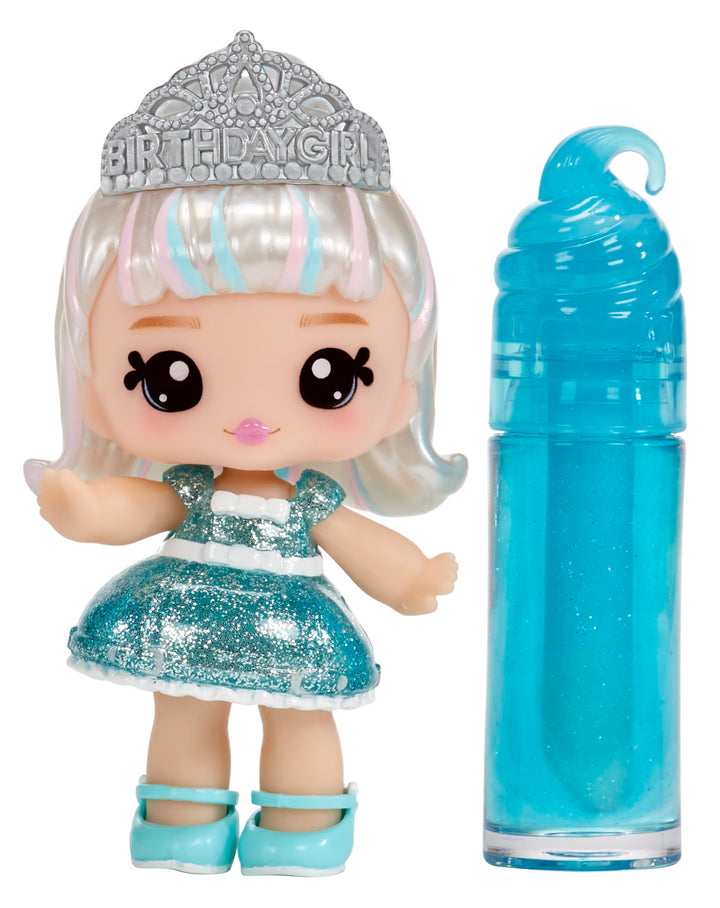 Yummiland Callie Birthday Cake - Scented DIY Lipgloss Doll with Customizable Fashion & Accessories