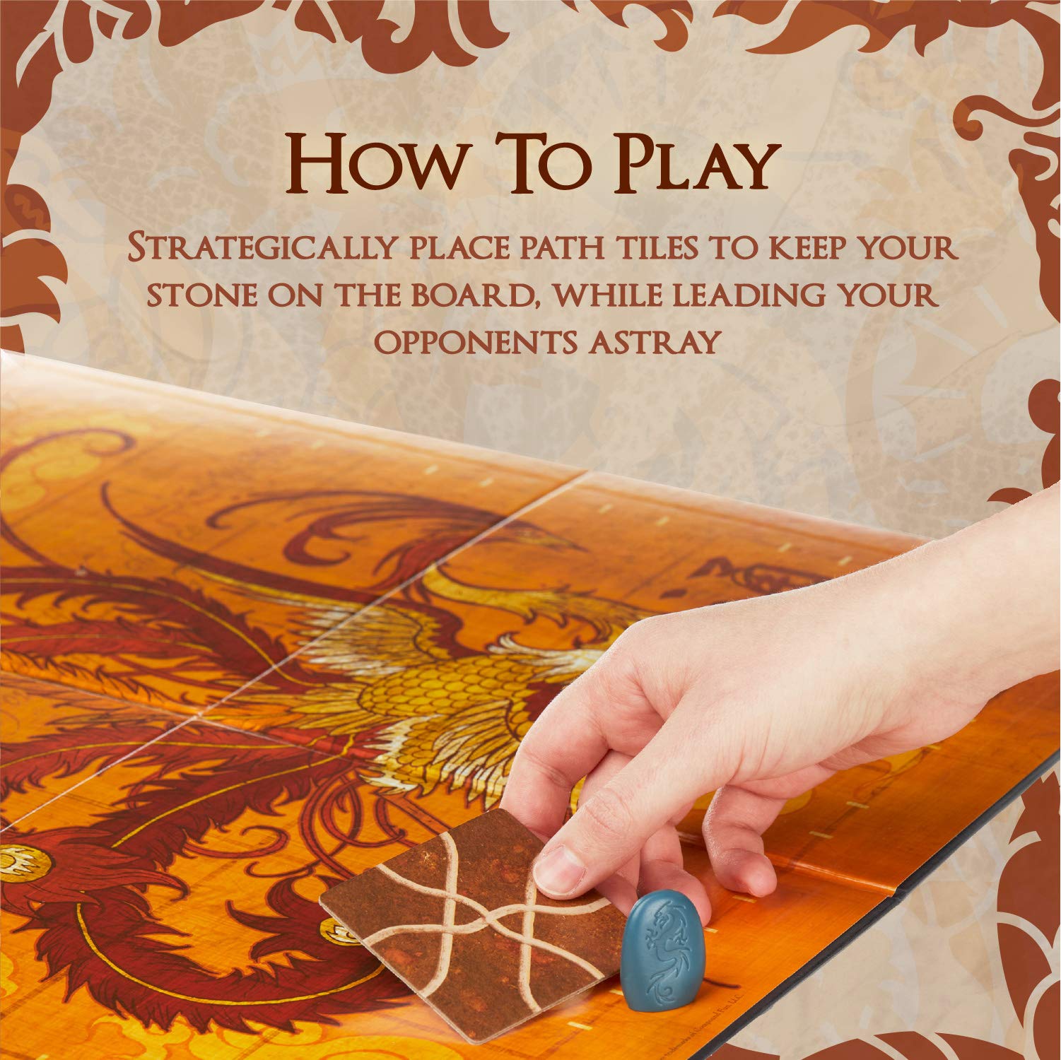 Calliope Tsuro: The Game of the Path Board Game | Ages 8+ | 2-8 Players | 15-20 Min Playtime 3