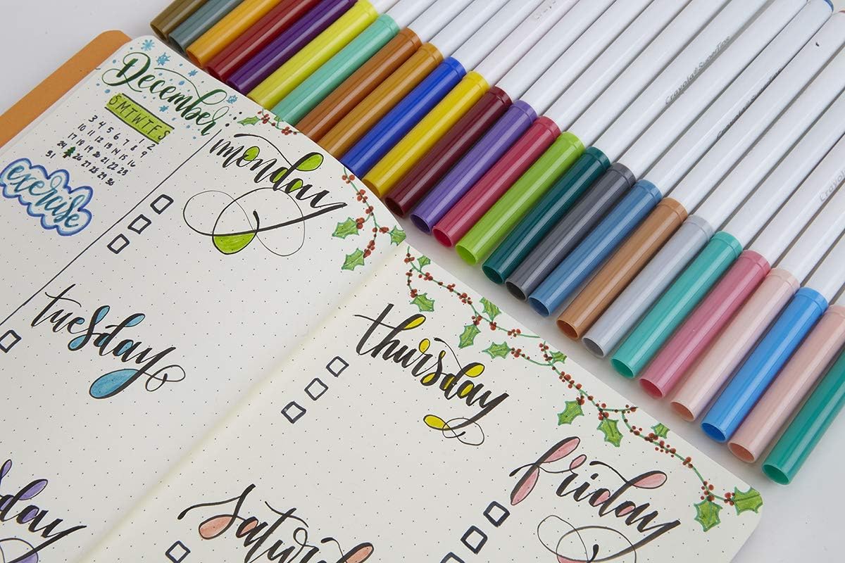 CRAYOLA SuperTips Washable Markers - Pack of 12, Wash-Off Ink for Kids 3+ 7