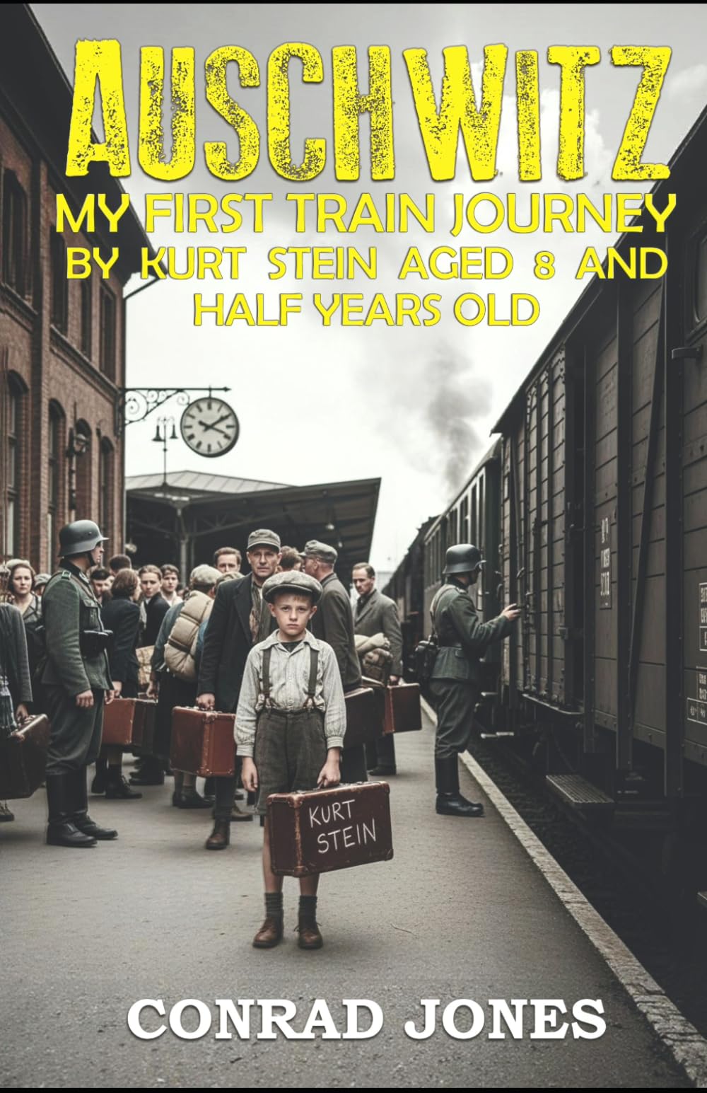 CONRAD JONES - Auschwitz. My first train journey... | Historical Cultural Heritage Fiction | Paperback