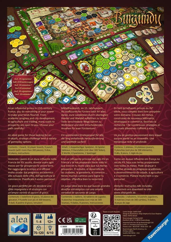Ravensburger ブルゴーニュの城 ボードゲーム