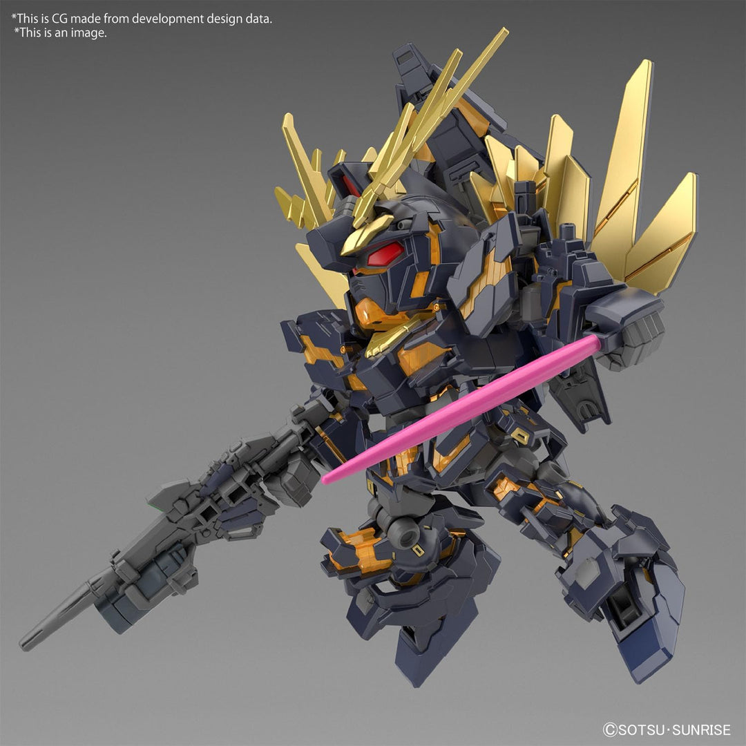 BANDAI SPIRITS SD GUNDAM -Cross Silhouette Unicorn 02 Banshee & Norn Parts -Model Kit