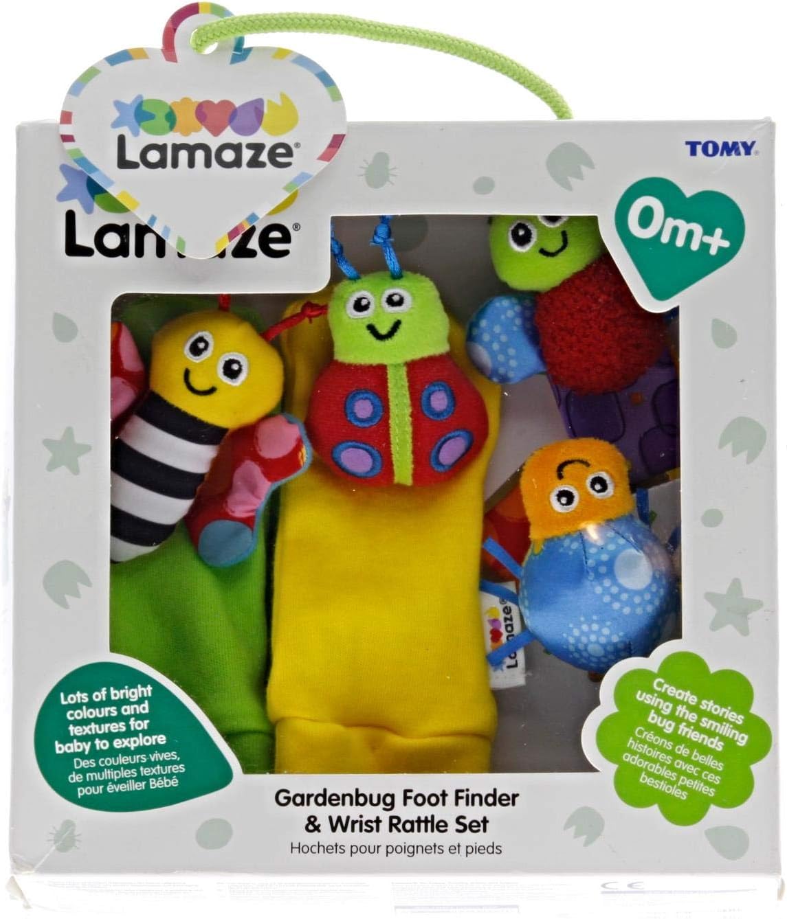 Lamaze Gardenbug Wrist & Foot Finder Rattle Set - Sensory Baby Toy for 0-6 Months 5