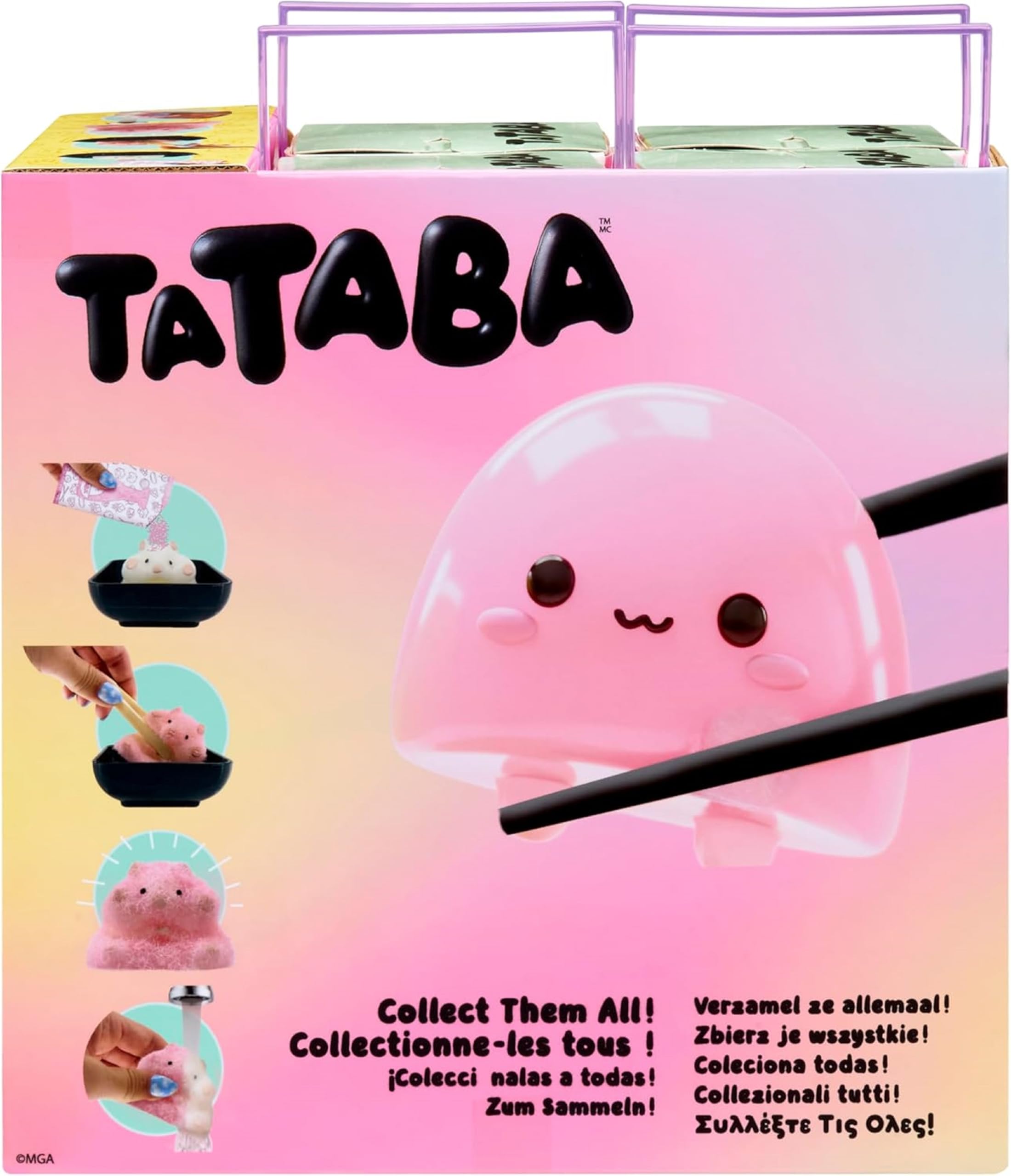 MGA Entertainment Tataba Squishy Collectable Toys - Blind Packaging | DIY Flocking | 18 Variations 2