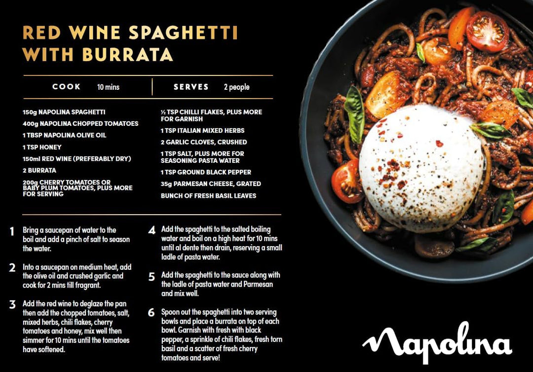 Napolina Chopped Tomatoes, 4 x 400g