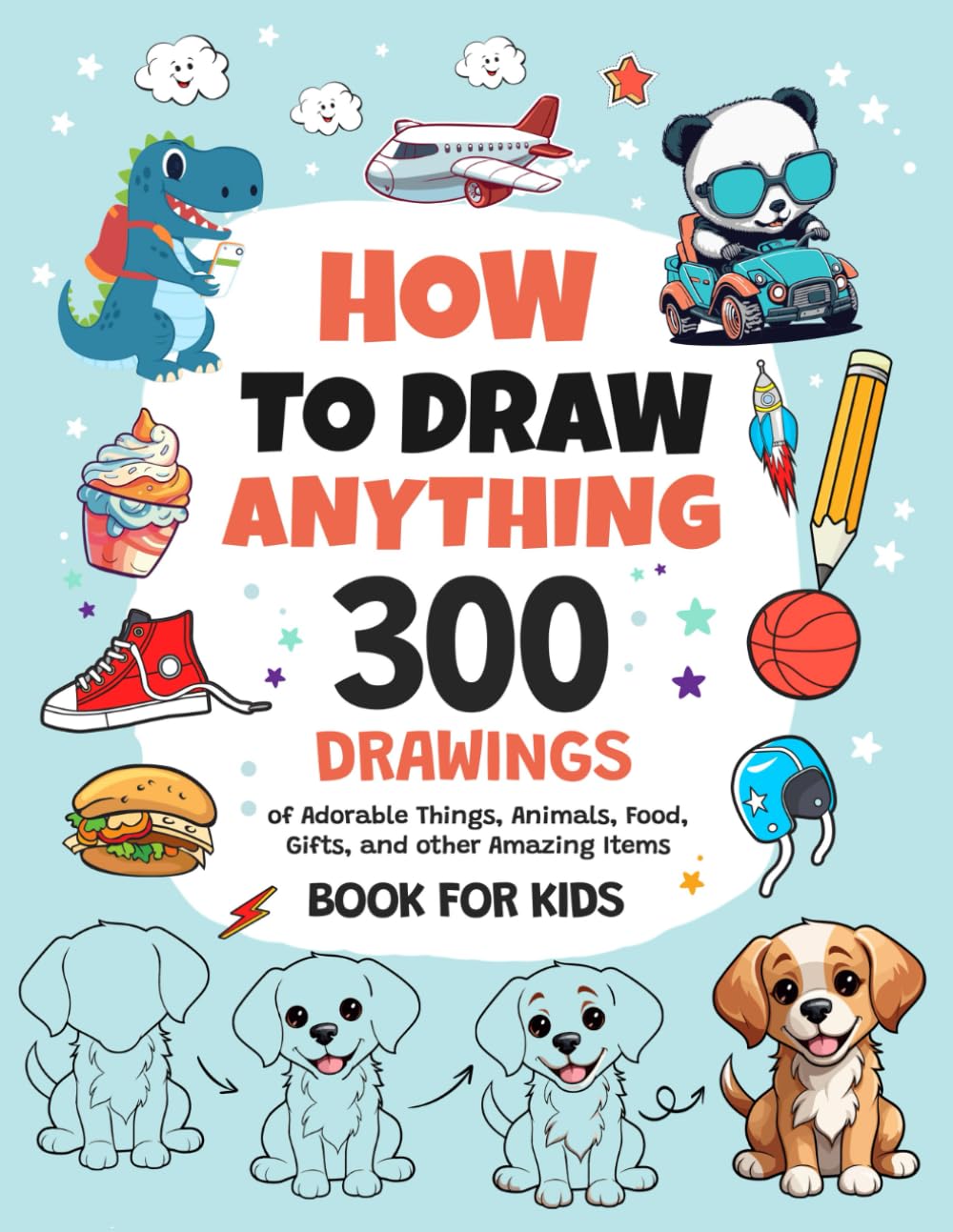 How To Draw Anything by Emma Greene: 300 Drawings of Adorable Things, Animals, Food & Gifts | Paperback 1