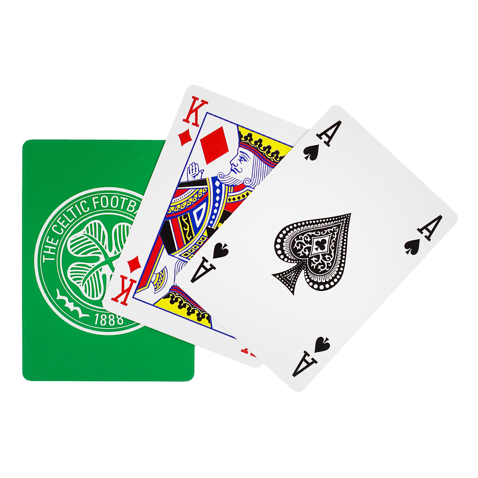 The Gift Scholars Celtic FC Officially Licensed Playing Cards - 52 Card Deck with Linen Finish 12