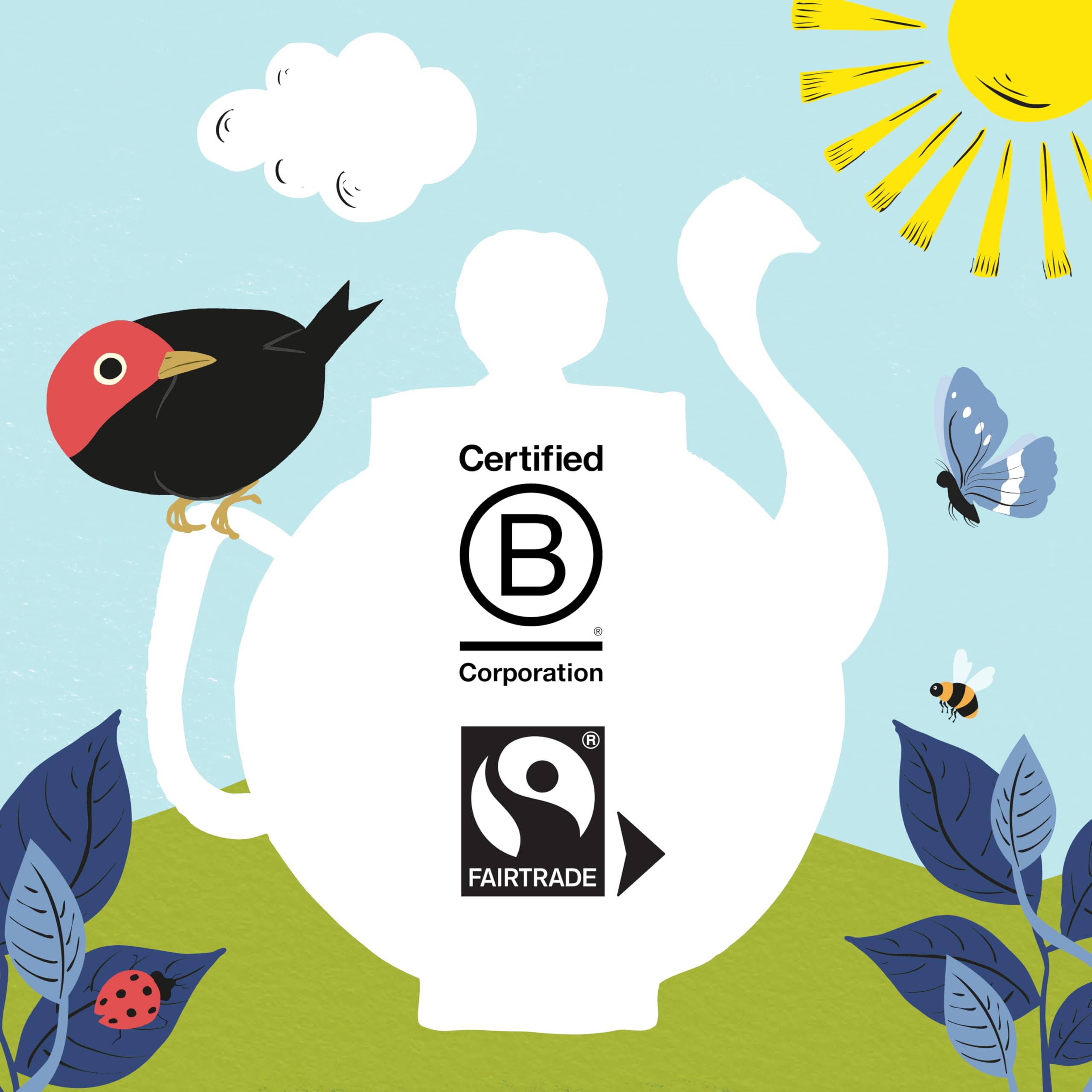 Clipper Natural, Fair & Delicious Organic Everyday Decaf Black Tea Bags - 40 Count | Fairtrade | Compostable 6