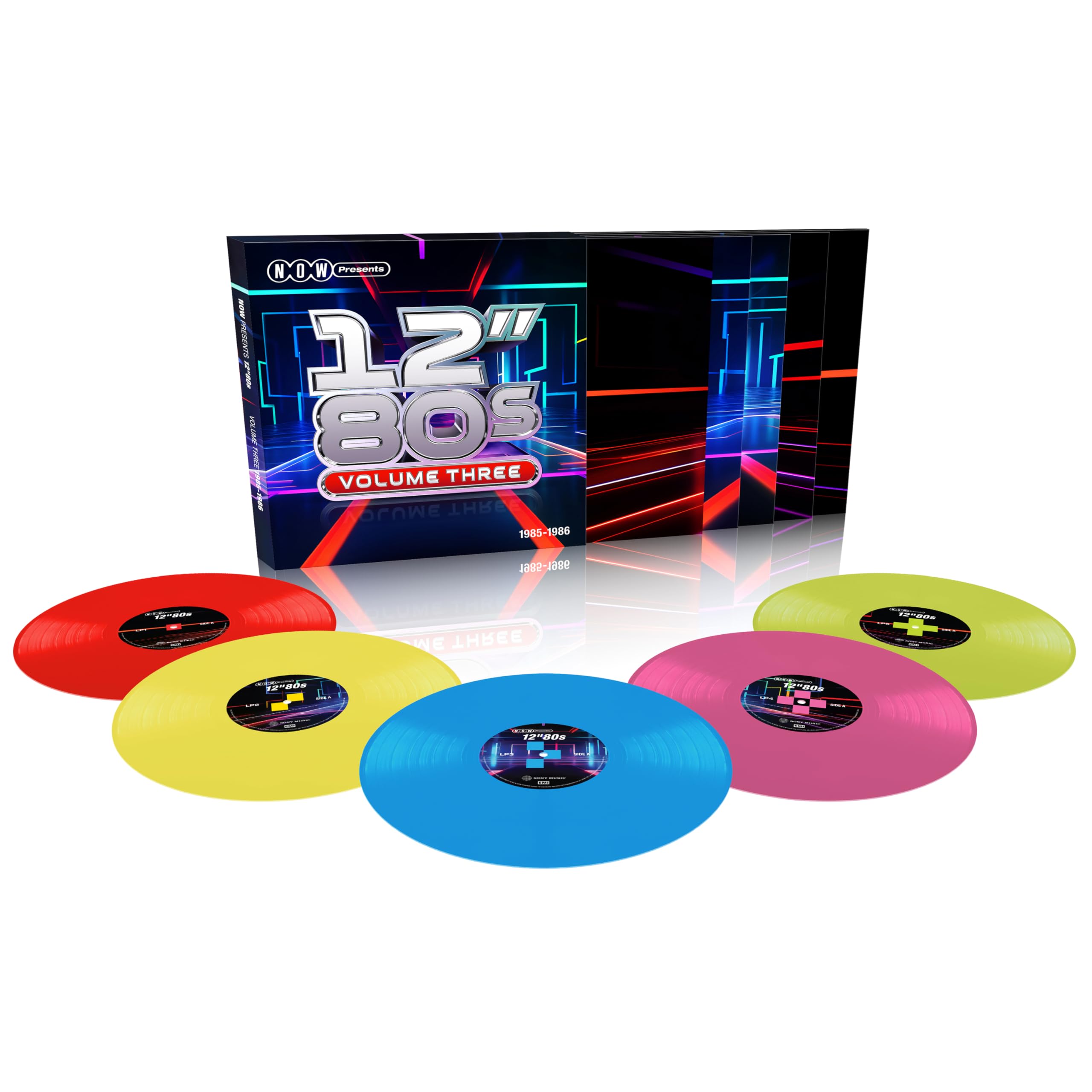 Various Artists - NOW Presents…12' 80s: Volume Three: 1985-1986 [5LP Box Set] 1