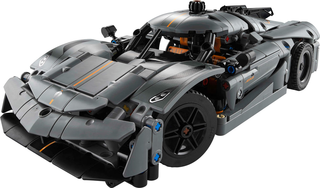 LEGO Technic Koenigsegg Jesko Absolut Grey Hypercar - Model Race Car Building Set for Ages 10+