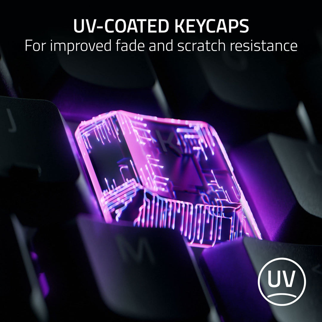 Razer Ornata V3 Tenkeyless Gaming Keyboard - Mecha-Membrane Switches, RGB Backlighting, Magnetic Wrist Rest, UK Layout