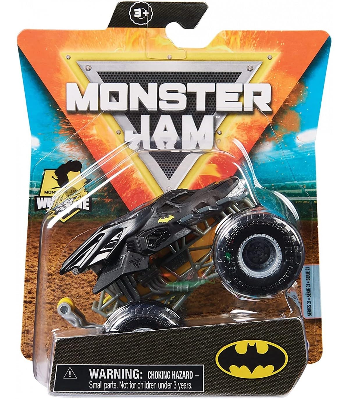 Monster Jam 1:64 Scale Die-Cast Monster Truck - Assorted Designs for Kids 1