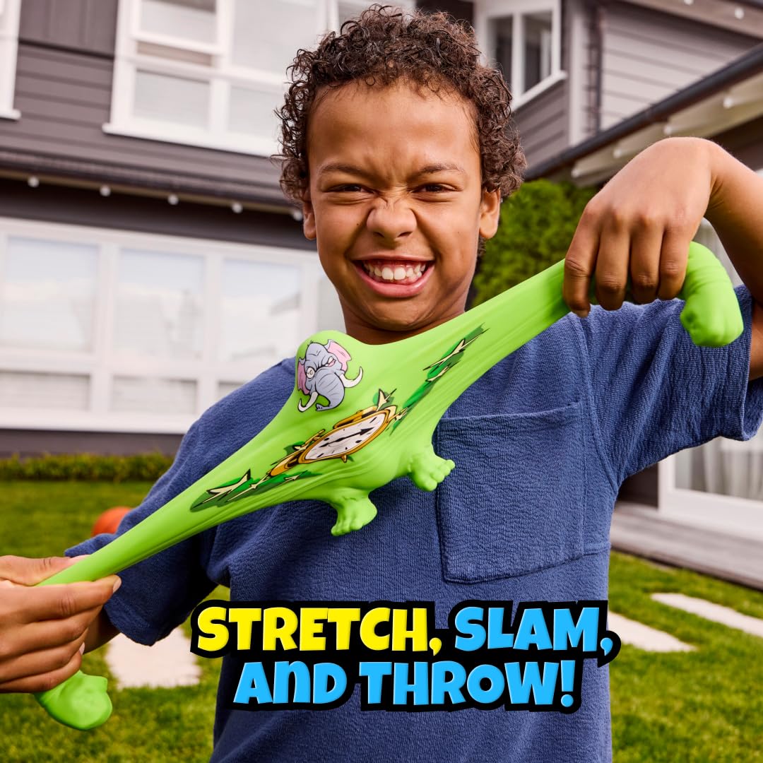 ZURU SMASHERS SLAM Heroes Bananini Action Figure - Super Stretch & Slam Play 5