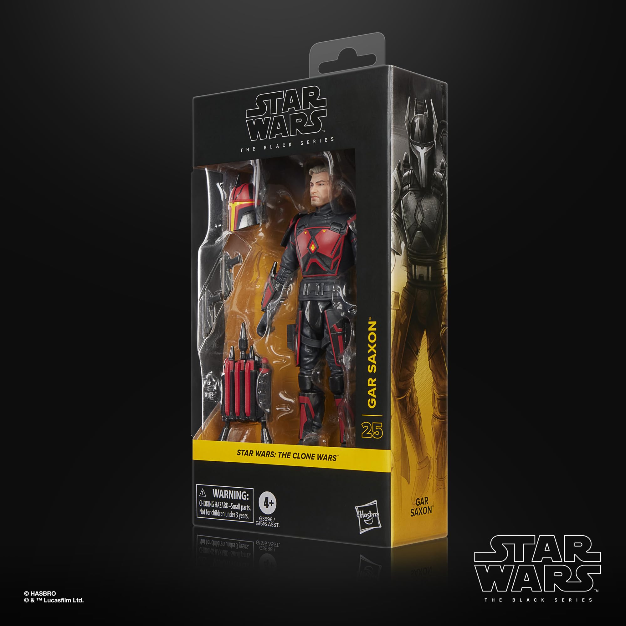 Star Wars The Black Series Gar Saxon 15 cm Action Figure | The Clone Wars | Ages 4+ 9