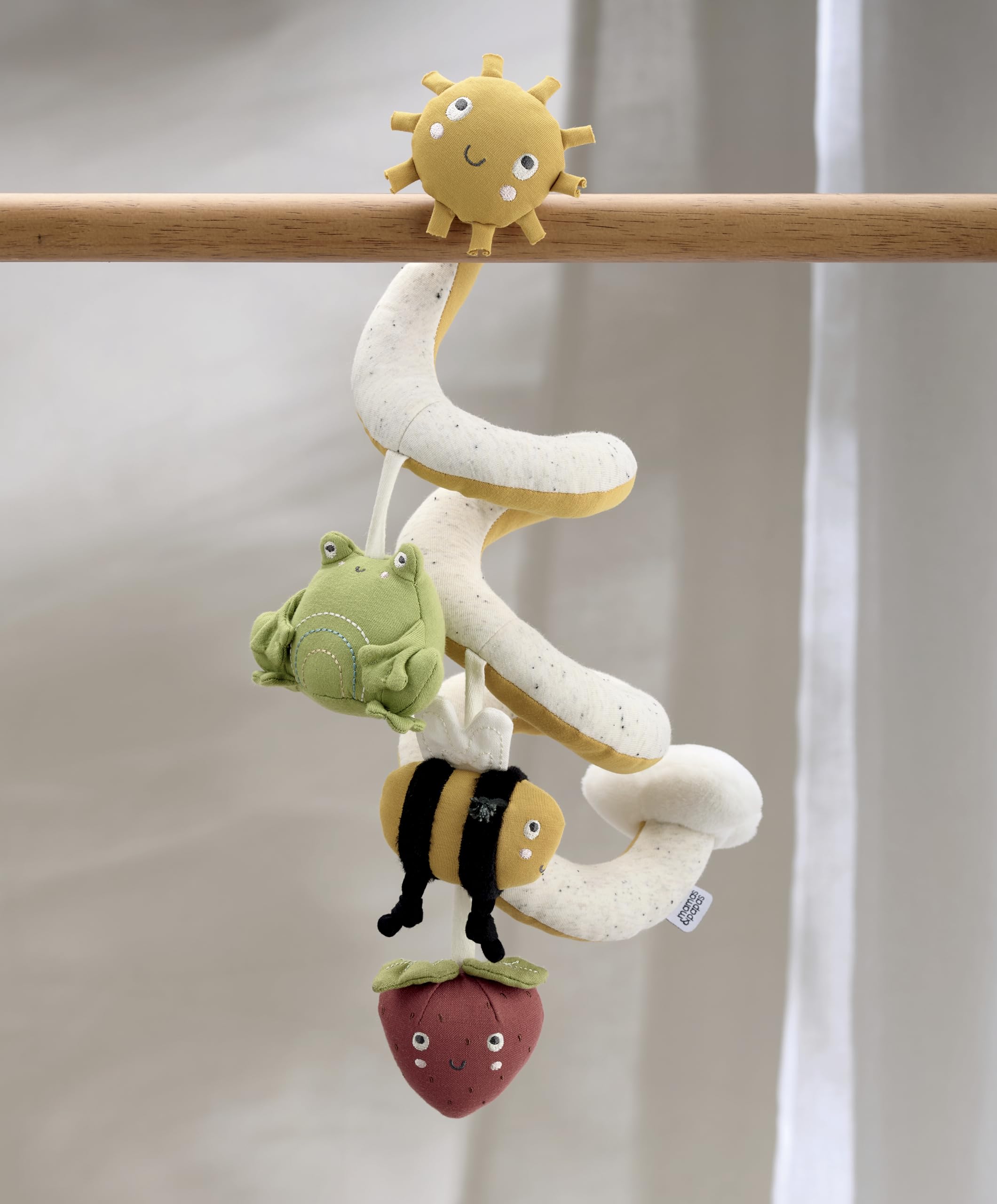Mamas & Papas Grateful Garden Travel Spiral Activity Toy - 0 Months & Up 2