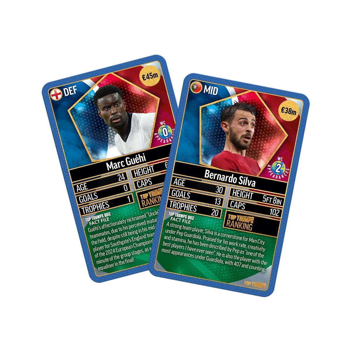 Top Trumps World Football Stars Top 200 Card Game - Chrome Blue Pack | Unisex Children | English 6