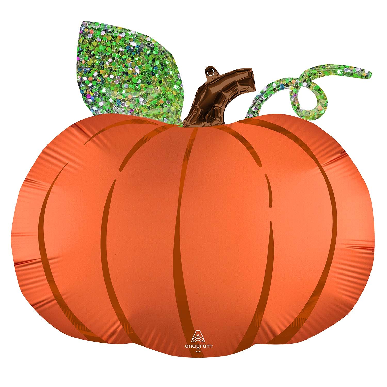 Amscan Pumpkin Foil Balloon - 24 Inch Satin Infused Halloween Decoration 1