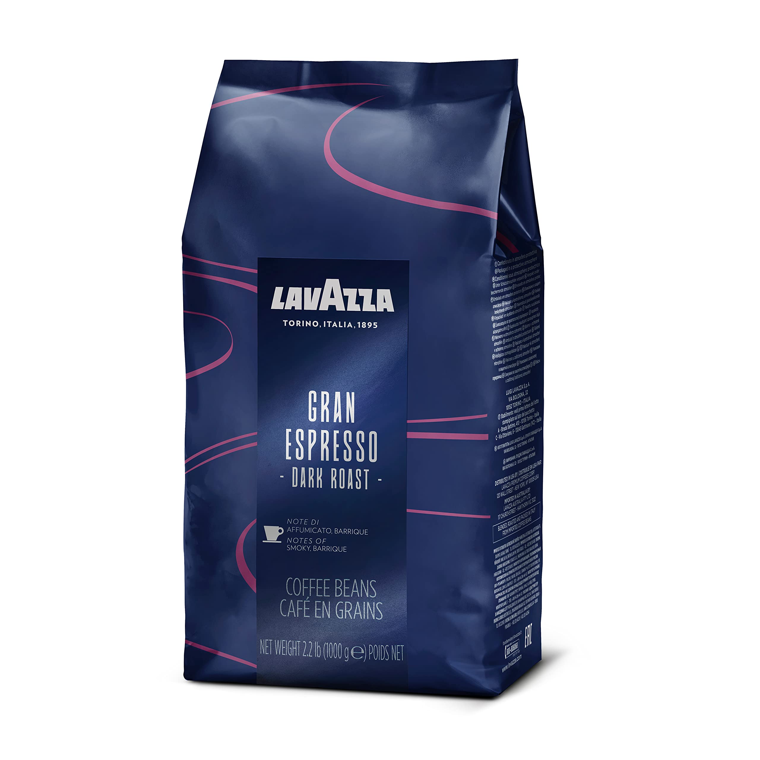 Lavazza Coffee Grand Espresso, Whole Beans, 1000g 6