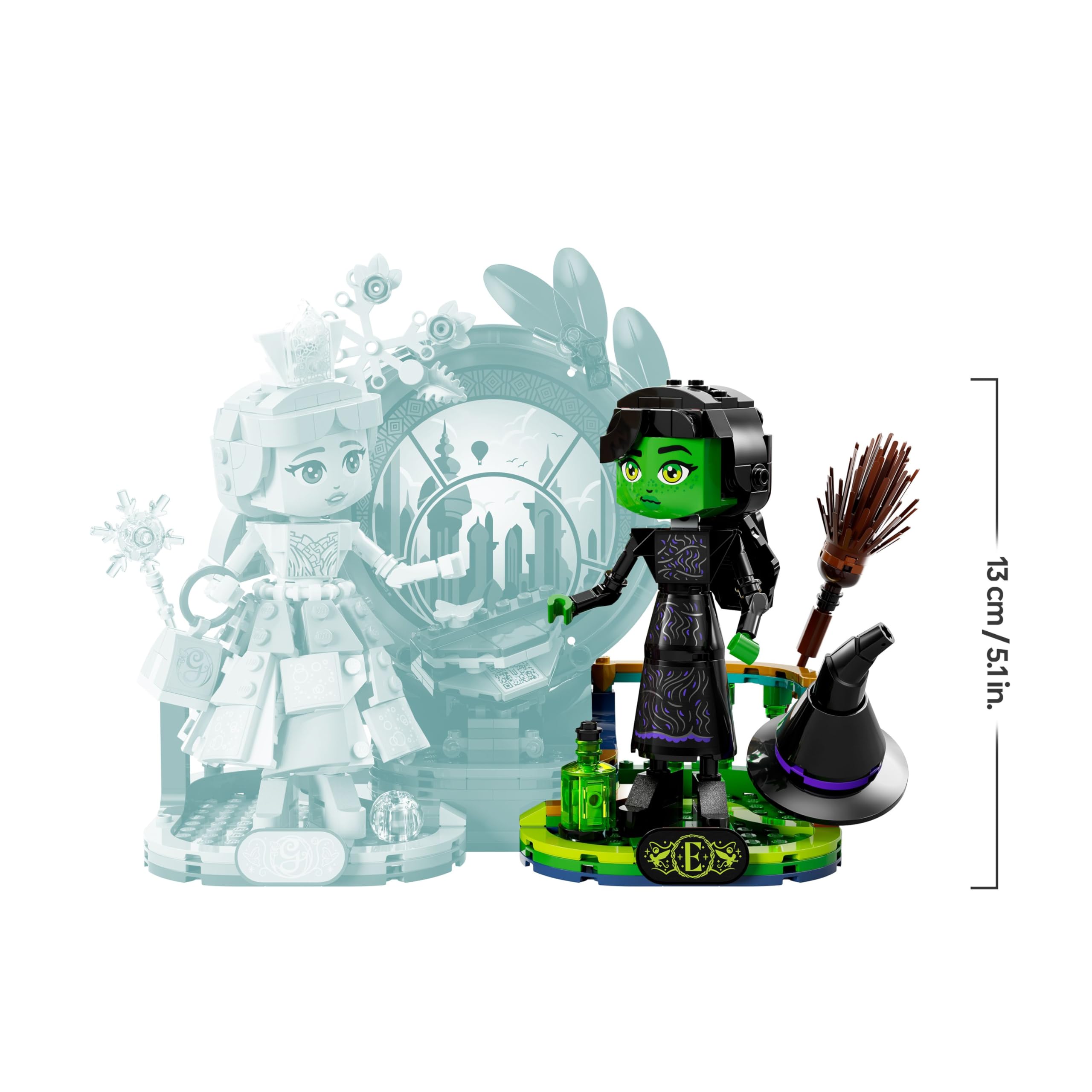 LEGO Disney Wicked Elphaba & Glinda Figures Building Set | Ages 10+ | Model 75682 8