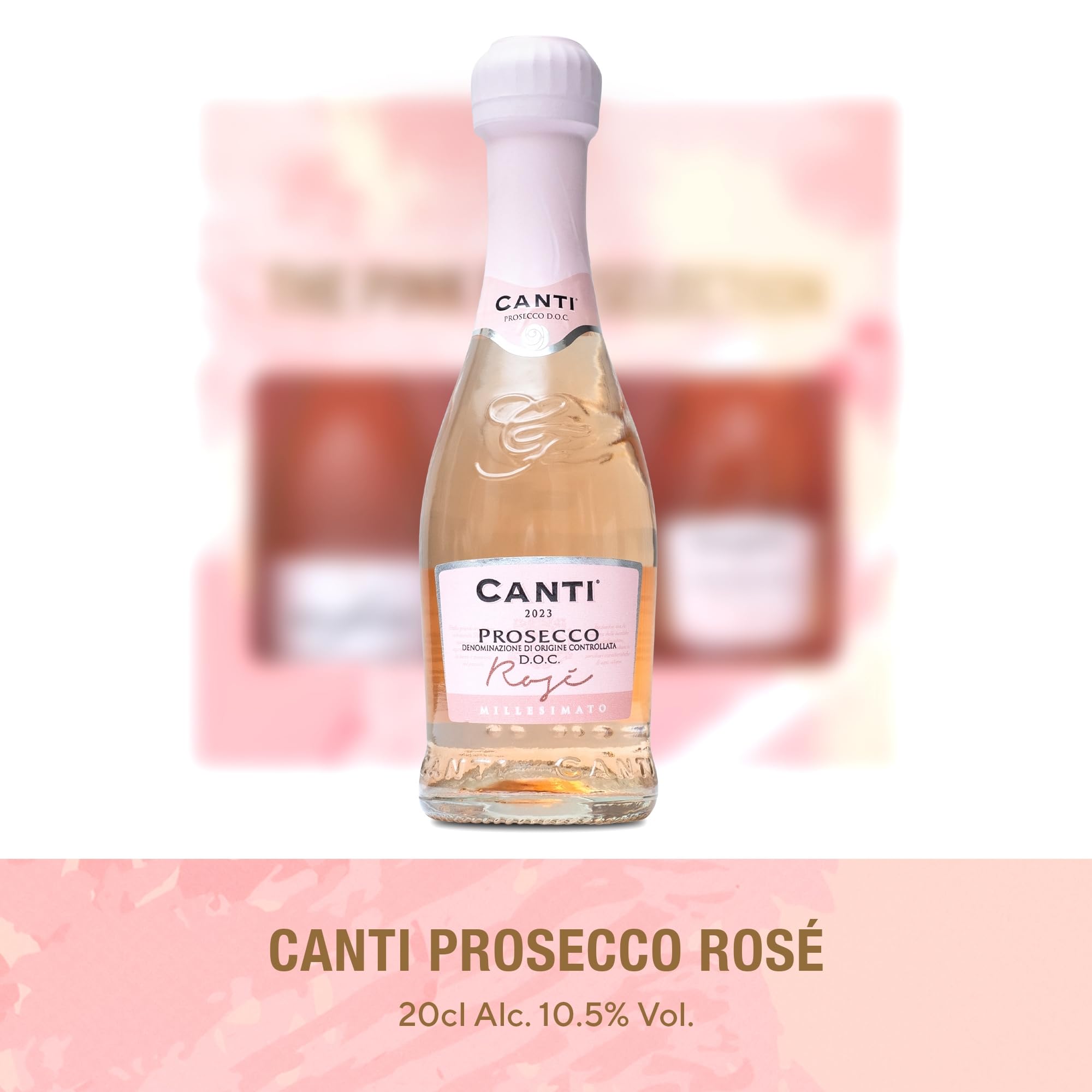 Freixenet, Bottega, Canti - Pink Fizz Prosecco Gift Set (3 x 750ml) 8
