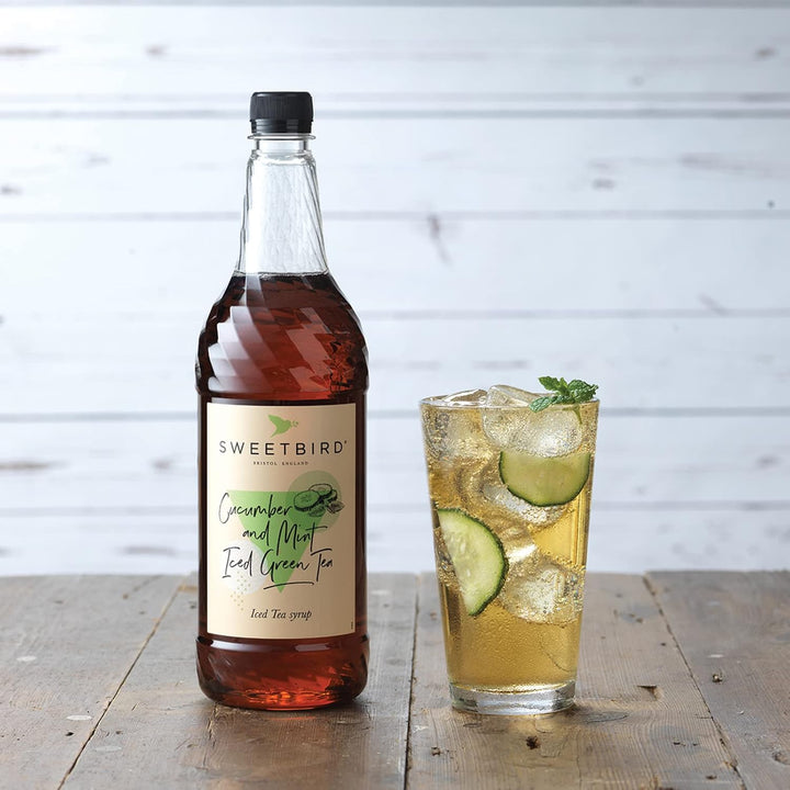 Sweetbird Cucumber & Mint Iced Green Tea Syrup (1 Litre)