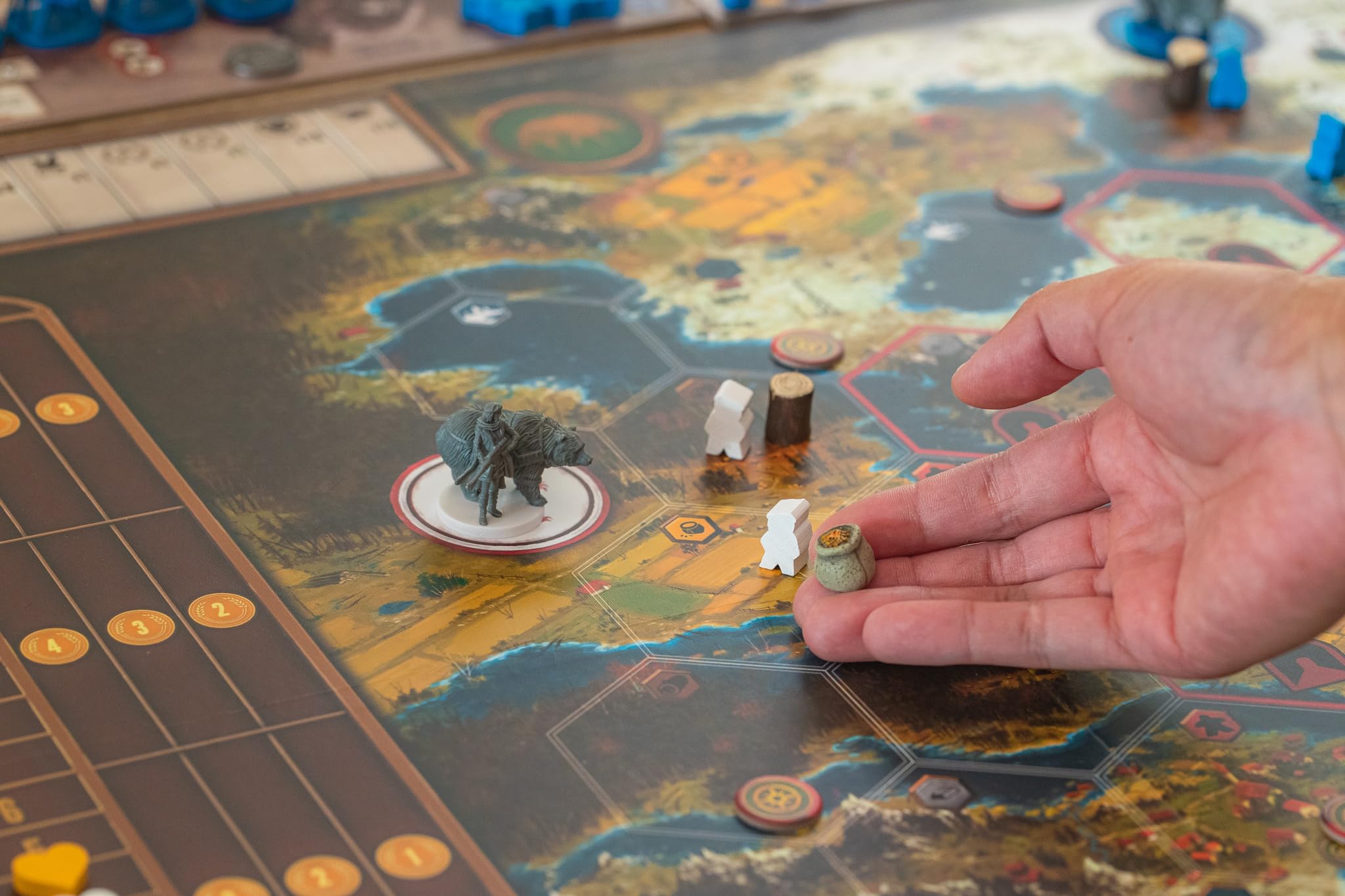 Stonemaier Games Scythe Realistische Ressourcen-Erweiterung 9