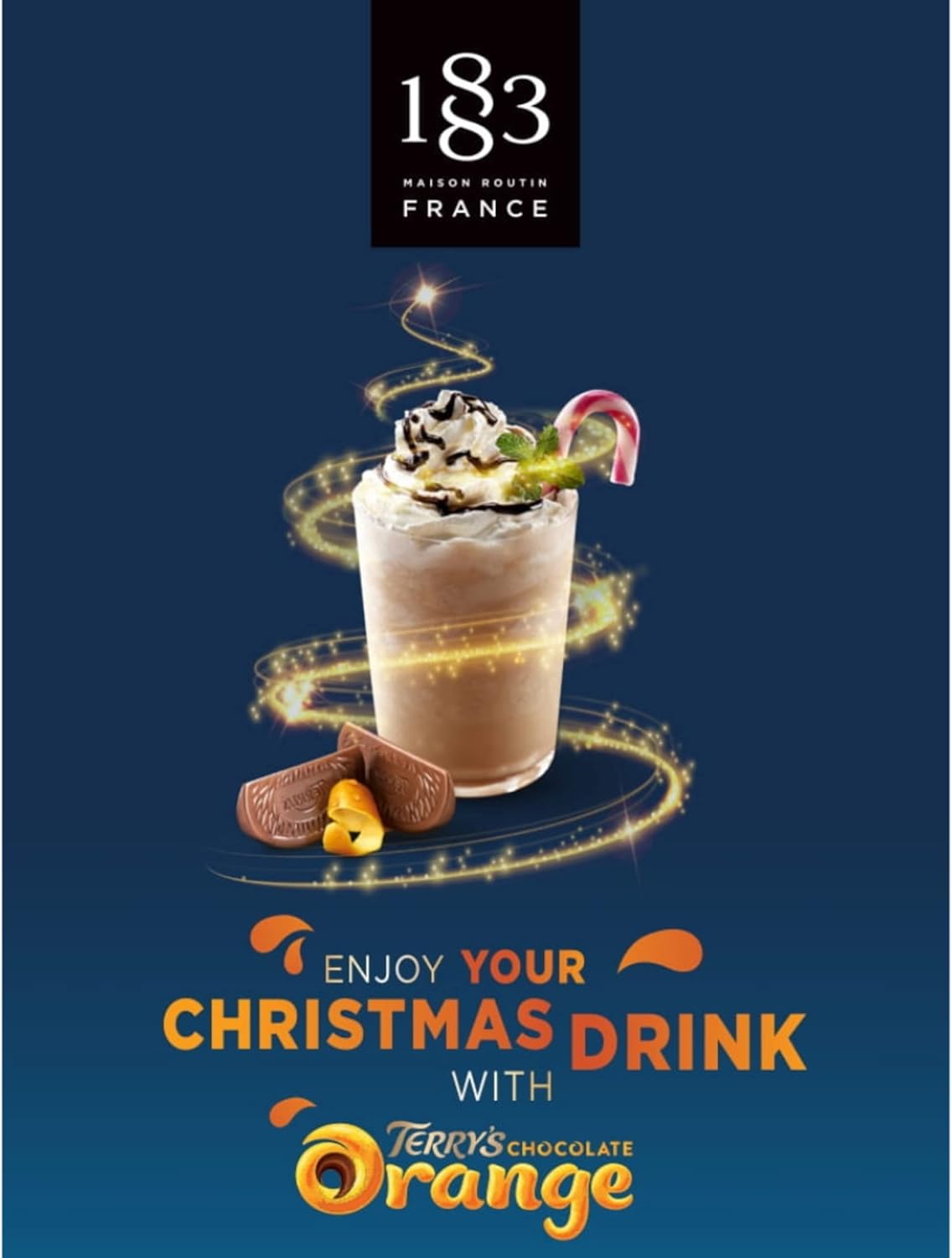 1883 Maison Routin Terry's Chocolate Orange Syrup for Coffee & Hot Chocolate 4