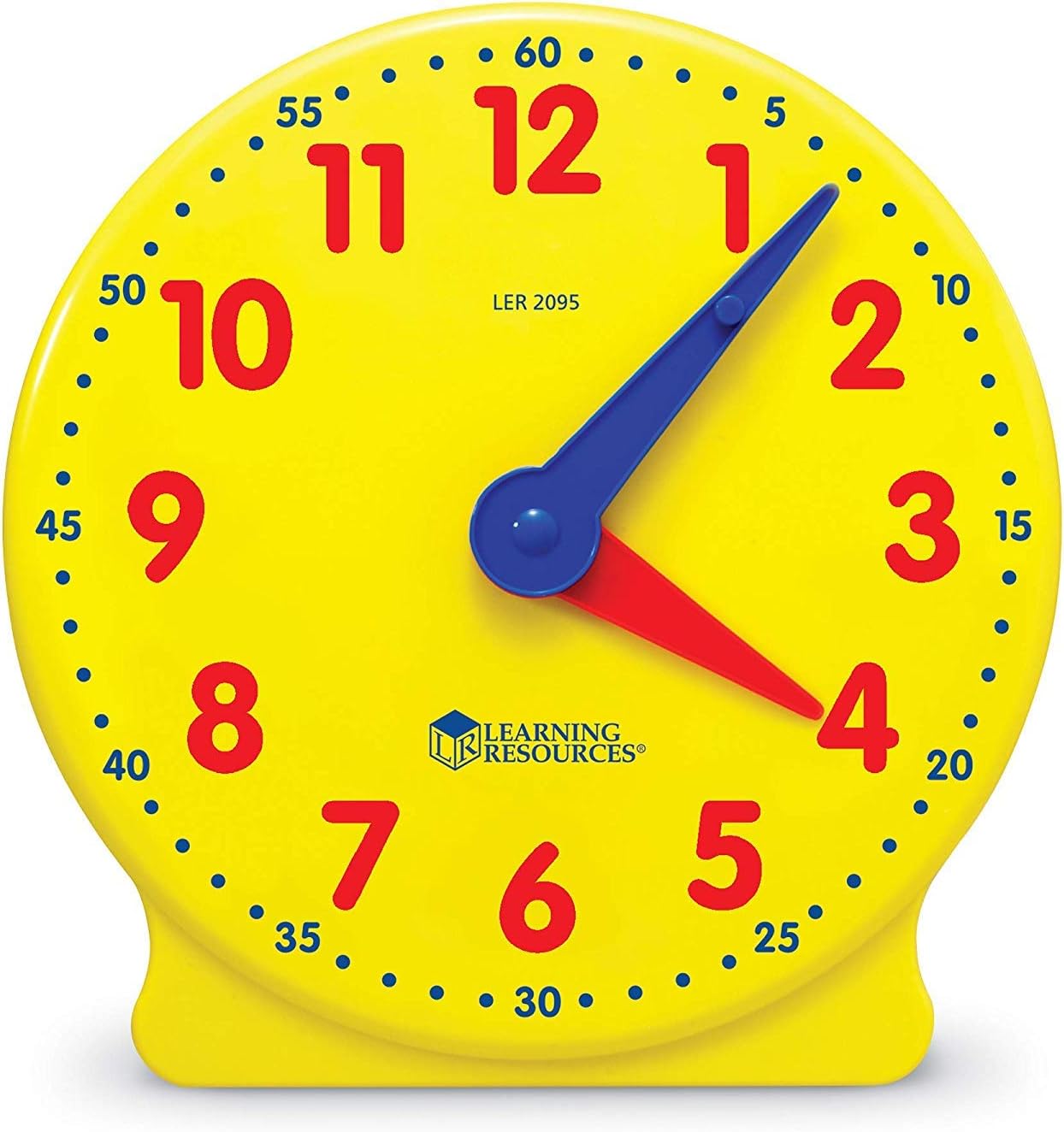 Learning Resources Big Time Student Clock - Geared 12-Hour Teaching Clock for Kids 5-9 Years 1