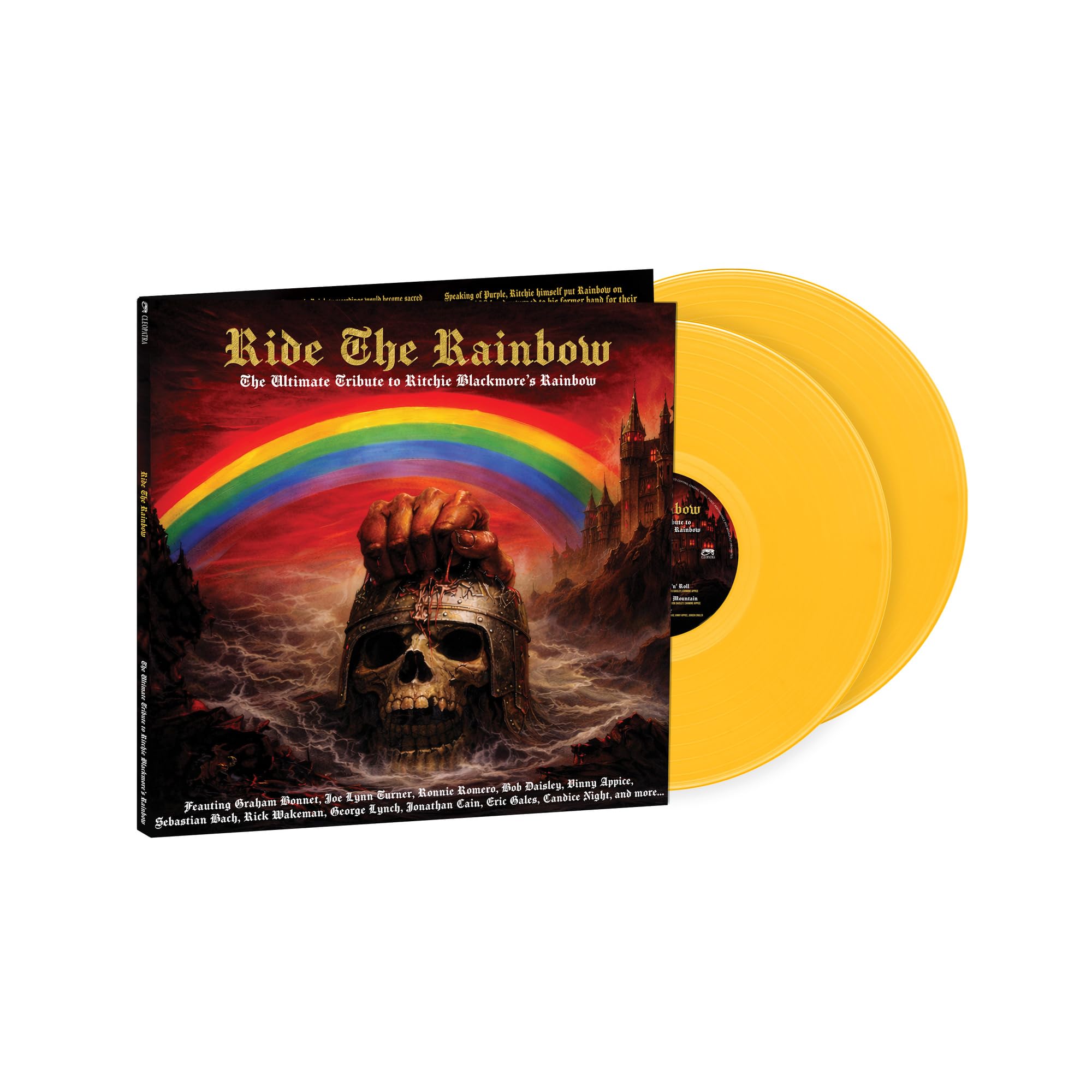 Various Artists - Ride The Rainbow: The Ultimate Tribute to Ritchie Blackmore’s Rainbow [2LP Vinyl]