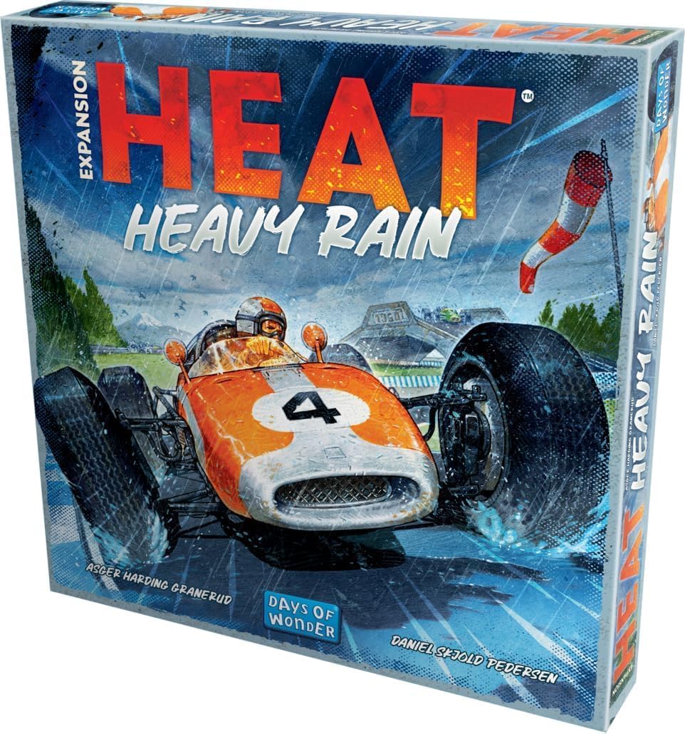 Heat: Pedal to the Metal - Heavy Rain Expansion - Board Game (2023) 4