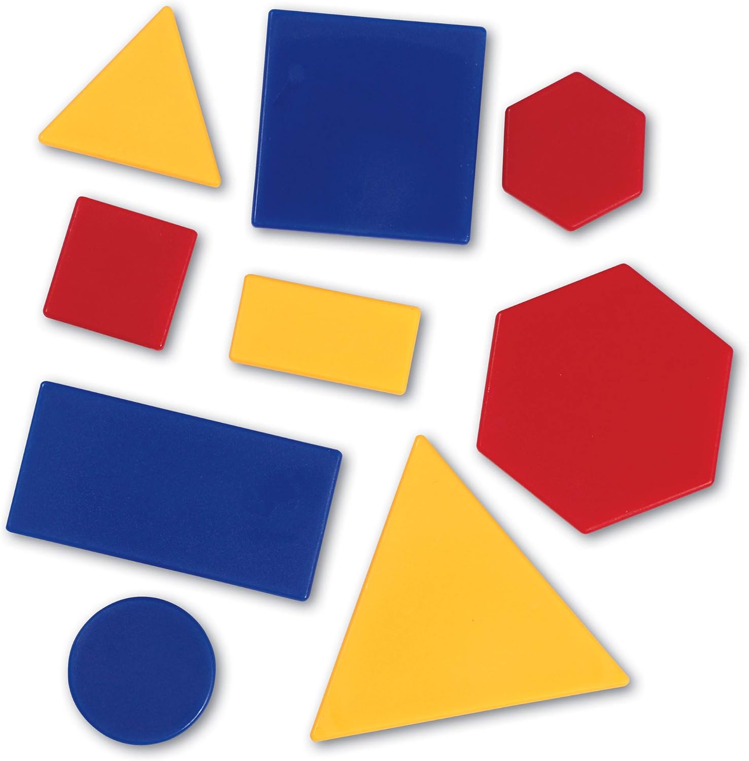 Learning Resources Attribute Blocks Set - Educational Math Playset for Ages 5-9 5