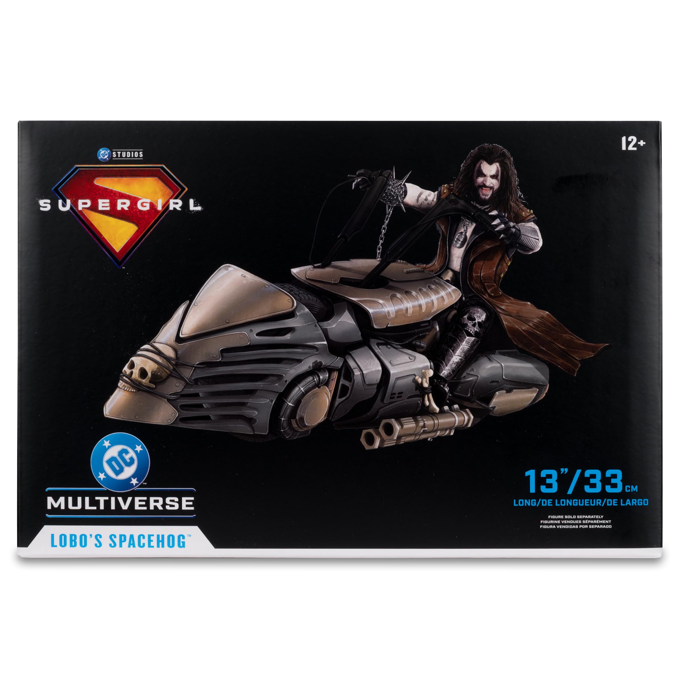 McFarlane DC Multiverse Lobo's Spacehog Vehicle - 13" Long | Fits 7" Figures | Supergirl Movie 5