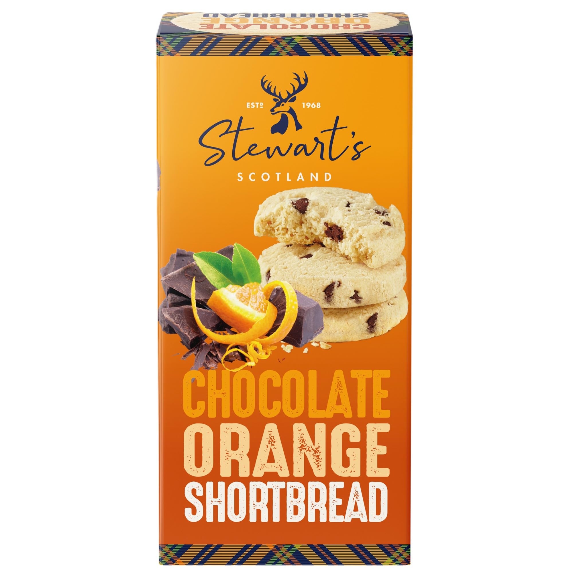 Stewart's Signature Chocolate Orange Shortbread 160g 1