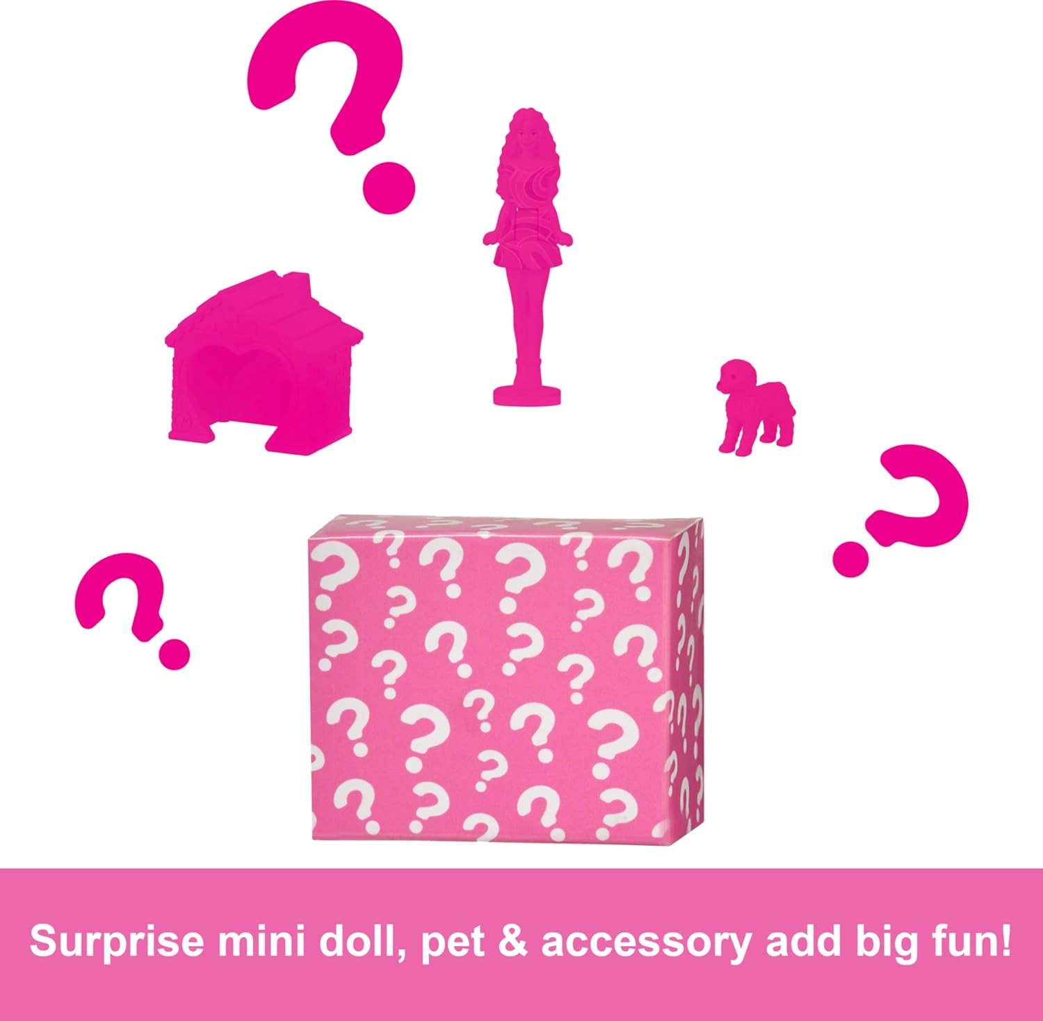 Mini BarbieLand Doll House Playset with 1.5-inch Doll - Barbie Dreamhouse HYF47 4