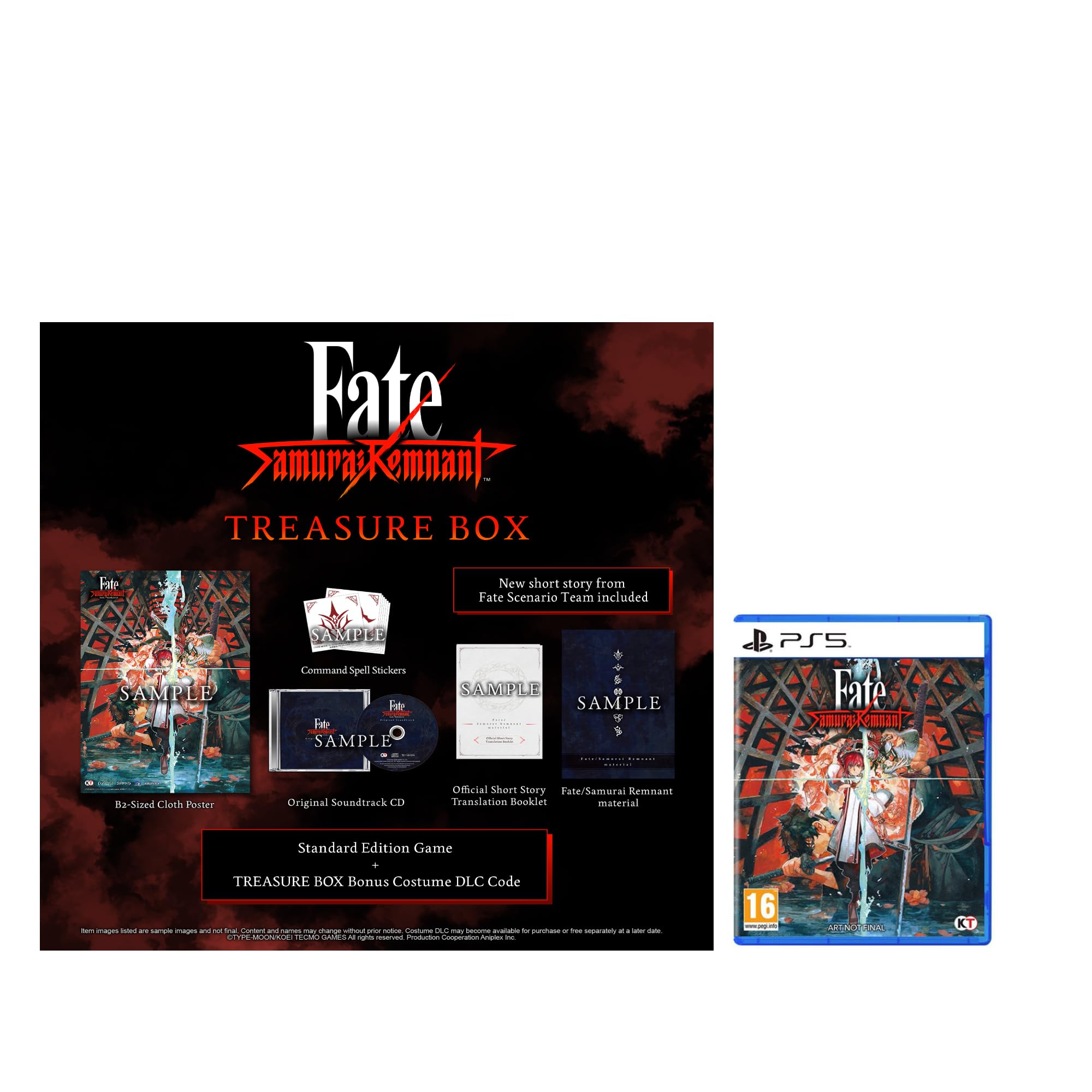 Fate/Samurai Remnant: Treasure Box Limited Edition [PS5] 1