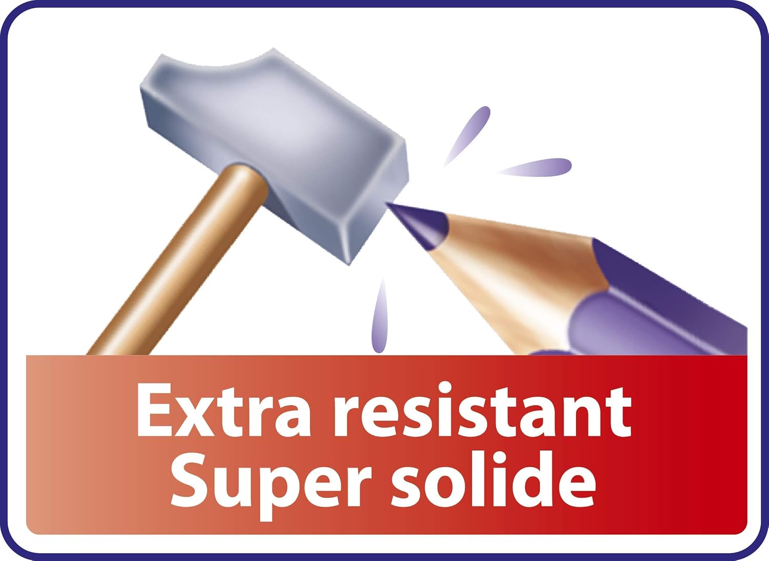 BIC Kids Evolution Ecolutions Coloured Pencils - 24-Pack, Wood-Free Art Supplies for Kids 5+ 7