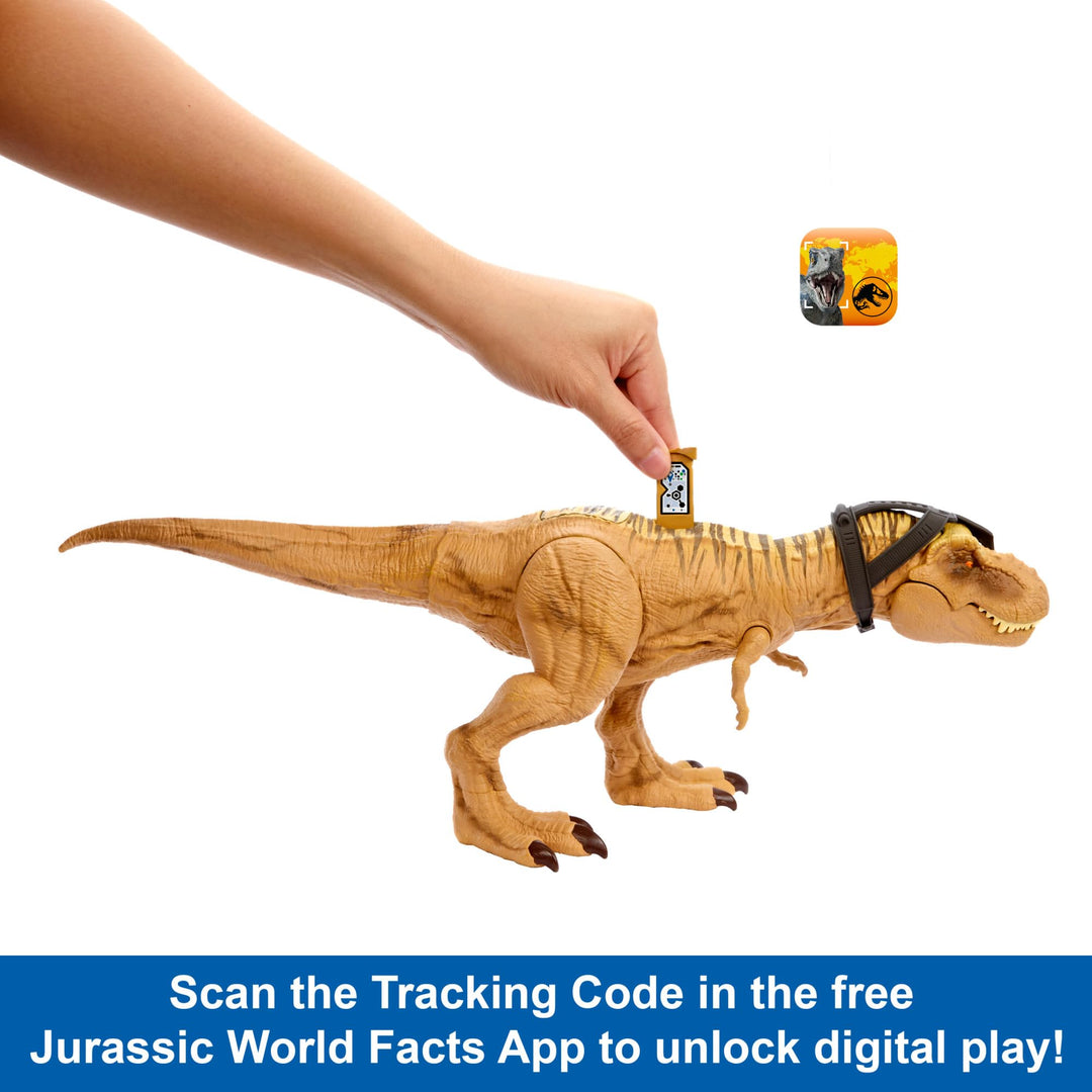 Jurassic World Hunt N' Chomp Tyrannosaurus Rex Dinosaurier-Spielzeugfigur mit Sound