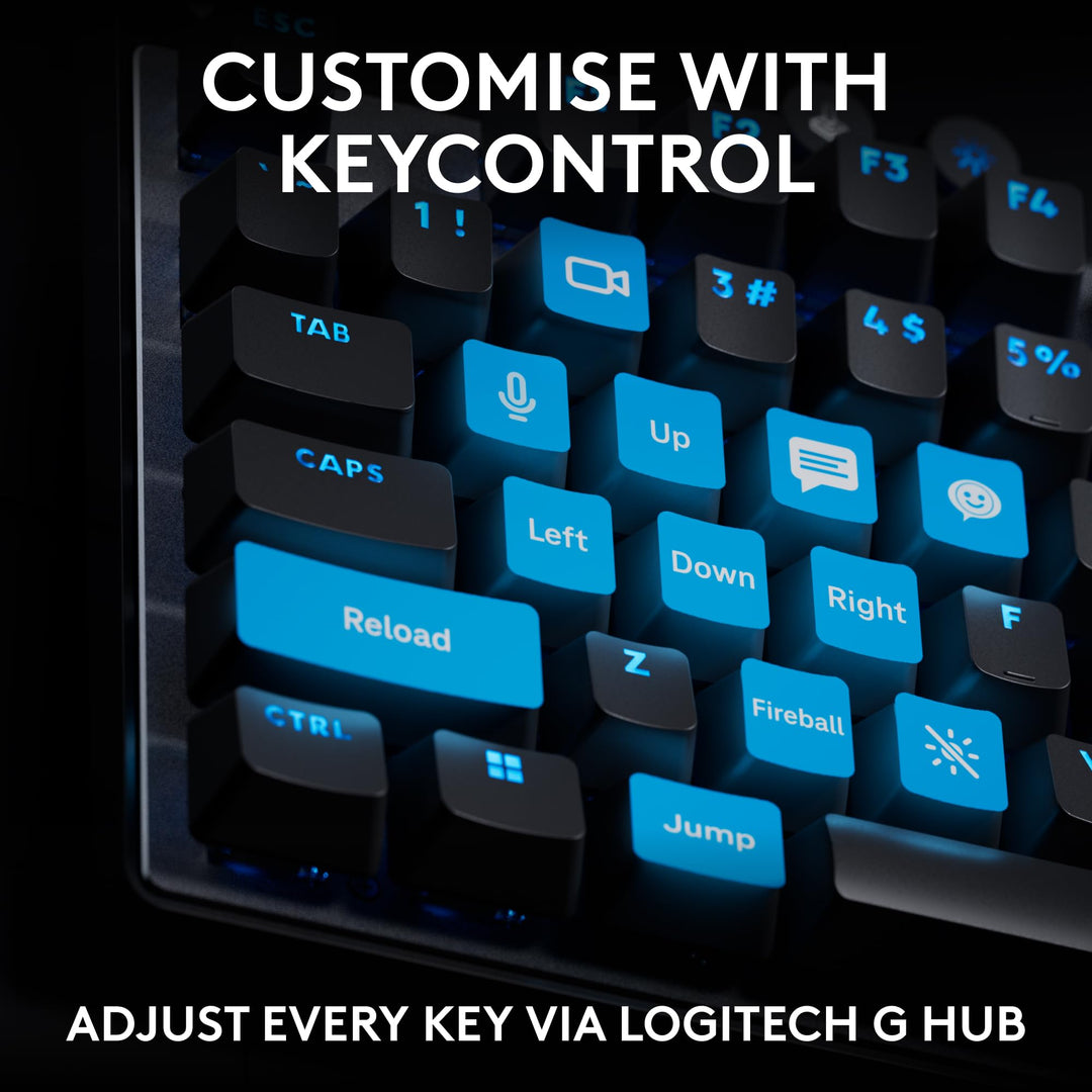 Logitech G PRO X TKL RAPID Wired Gaming Keyboard - Magnetic Hall-Effect Switches, RGB LIGHTSYNC, Tenkeyless Design