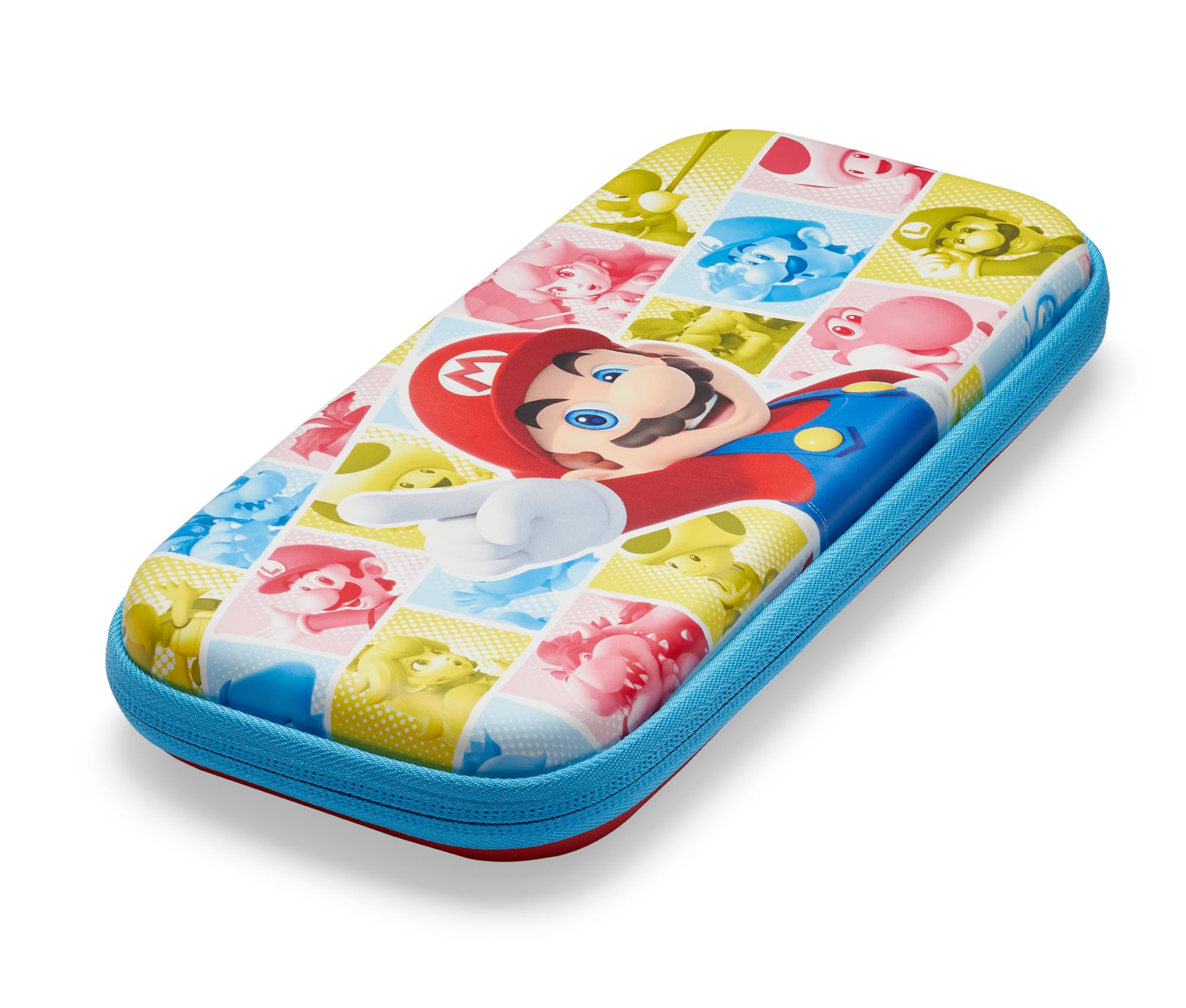 PowerA Slim Case for Nintendo Switch, Switch Lite & OLED Model - Mario Mushroom Kingdom Reel 2