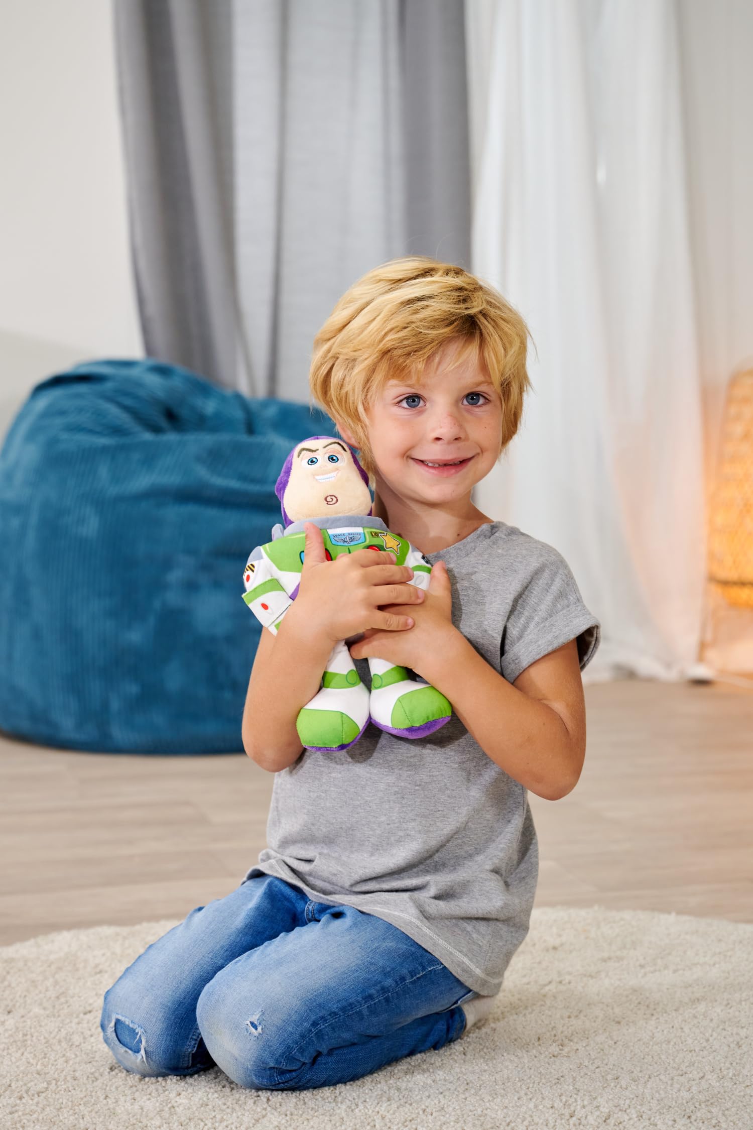Simba Disney Toy Story 5 Buzz Lightyear 25cm Plush Toy | Soft Cotton Material | Unisex Children 3