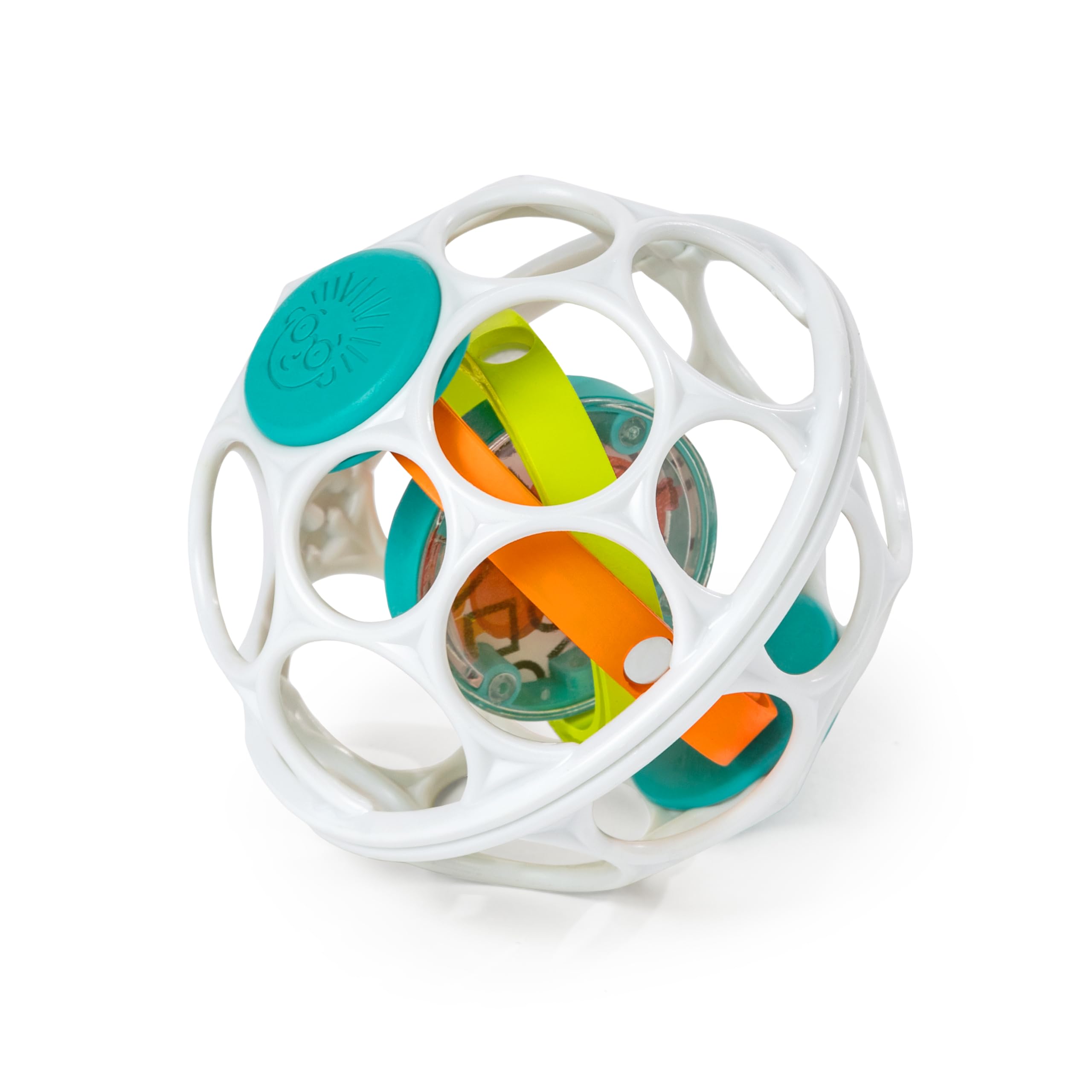 Baby Einstein Grip & Spin Oball Rattle Toy - BPA Free, Easy Grasp, 0+ Months 1