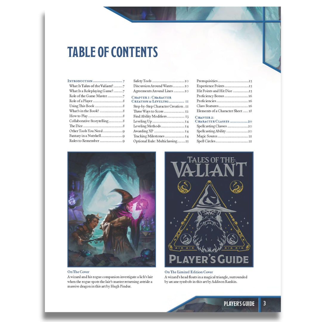 Kobold Press Tales of the Valiant RPG - Player's Guide Limited Edition Hardcover (9764)