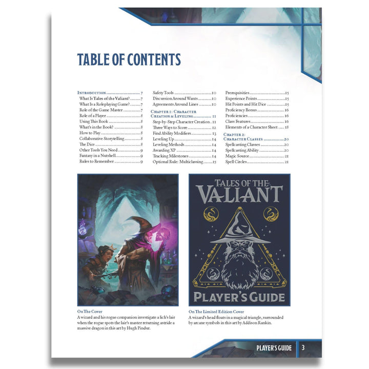 Kobold Press Tales of the Valiant RPG - Player's Guide Limited Edition Hardcover (9764)