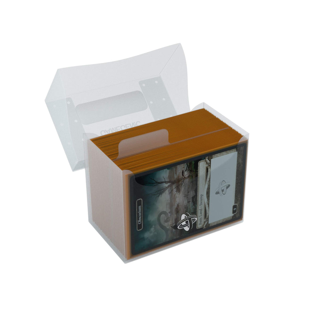 Gamegenic 80-Card Side Holder - Holds 80 Double-Sleeved Cards with Cobra Neck Technology