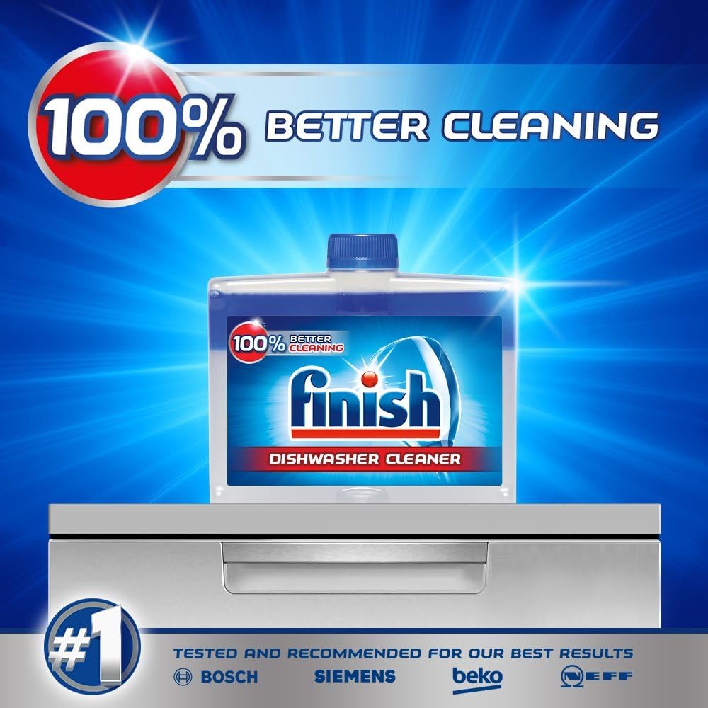 Finish - Dishwasher Cleaner Twin Pack (2 x 250 ml) 6