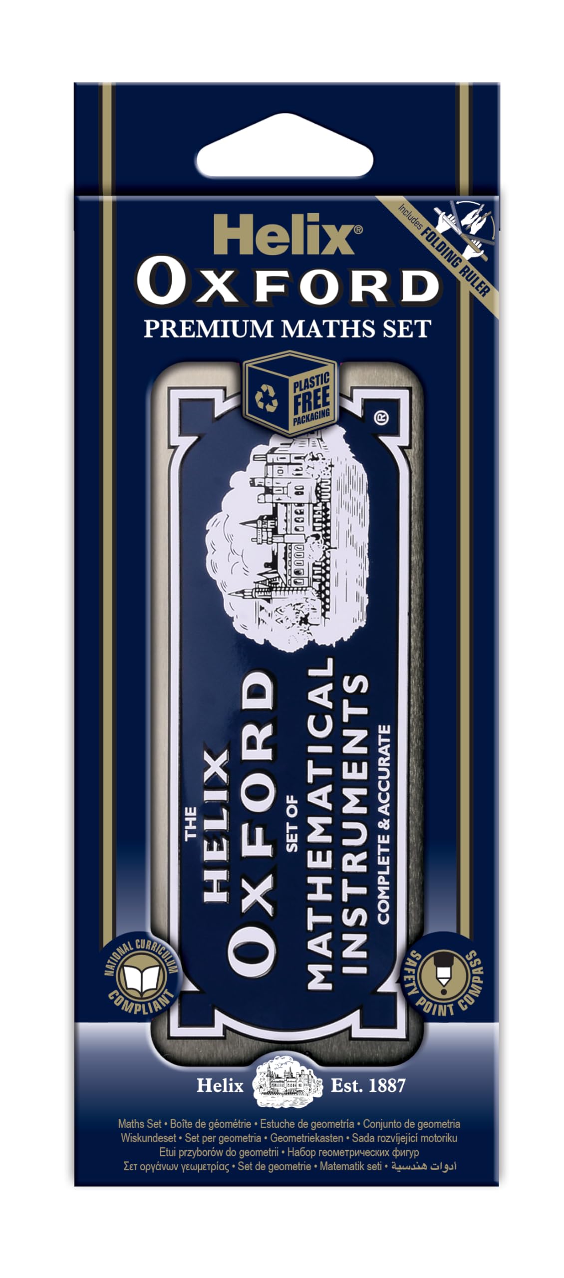 Helix Oxford Premium Maths Set Geometry Set 6