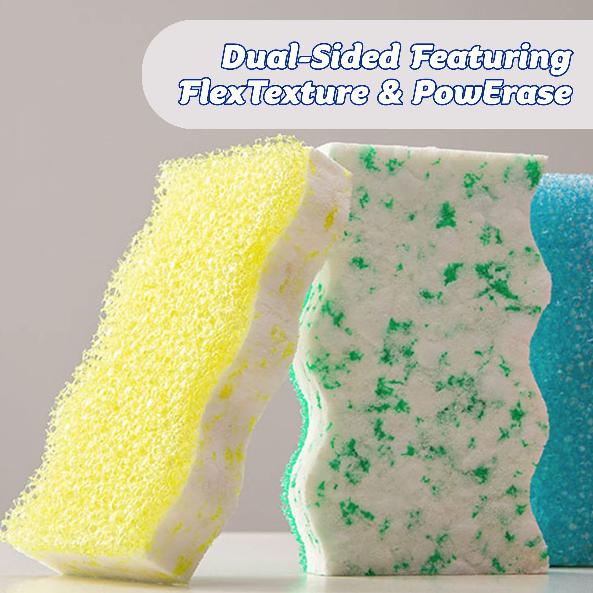 Scrub Daddy Eraser Daddy 10x Magic Sponge Erasers - 2 Pack, Dual Sided, Water Activated 2