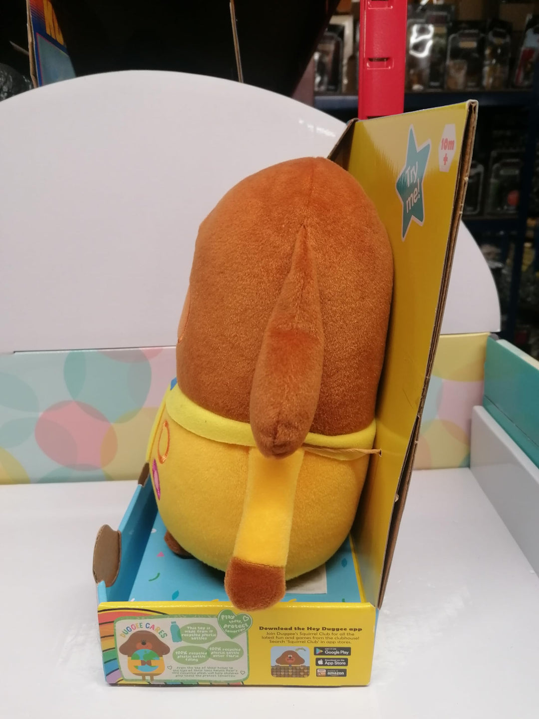 Hey Duggee Talking Soft Toy - Interactive Plush with Sounds & Badge