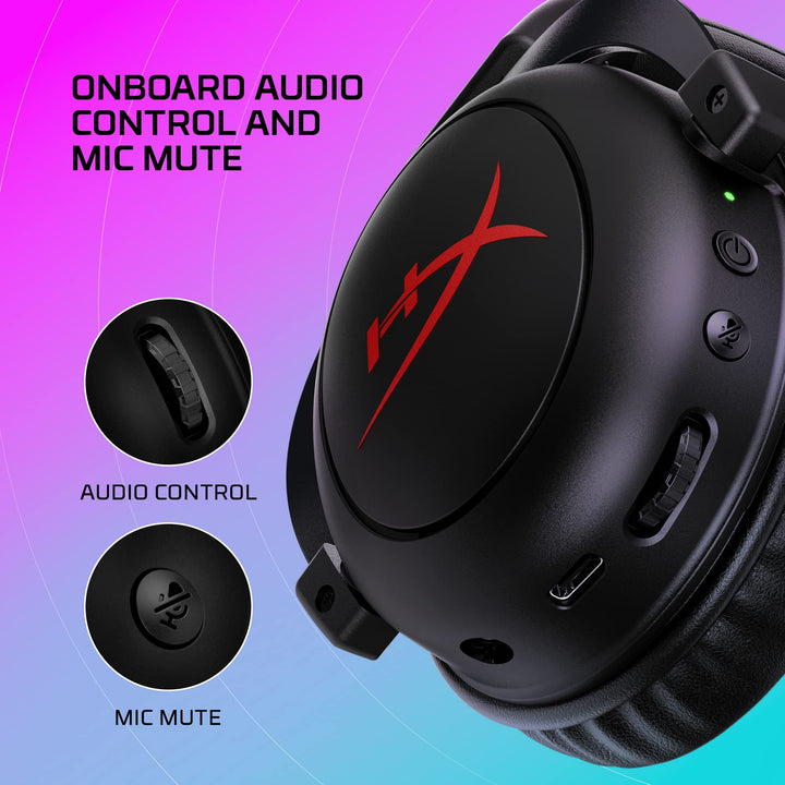 HyperX Cloud II Core Wireless - Gaming Headset for PC with DTS Headphone:X Spatial Audio