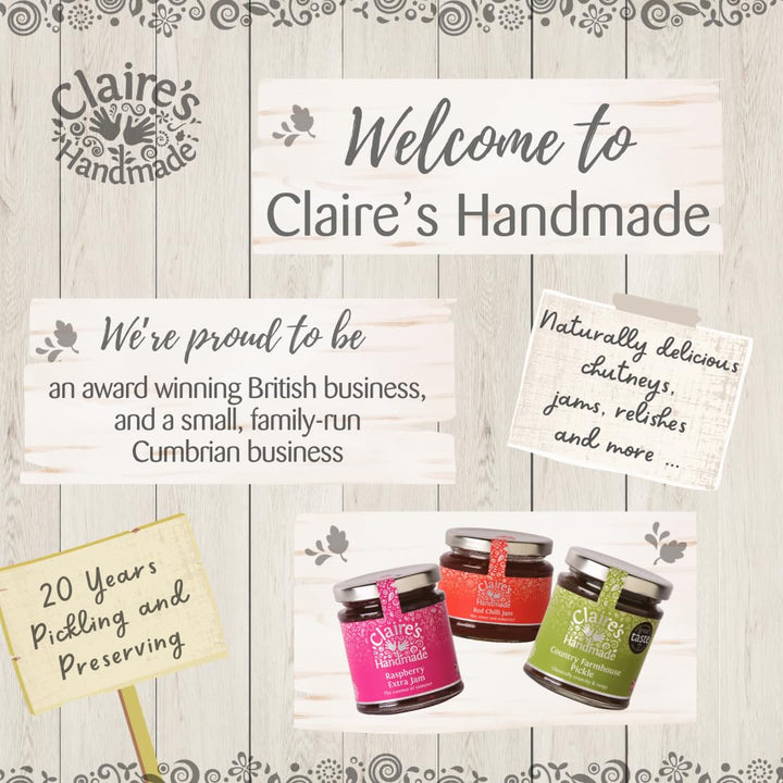 Claire's Handmade Morello Cherry Extra Jam - Award-Winning Fruit Preserve